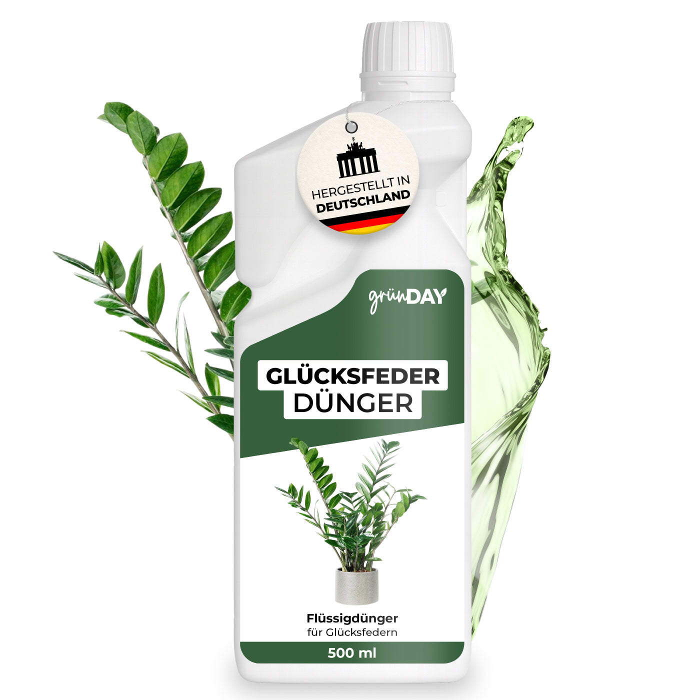 Gründay Glücksfederdünger – Produktbild