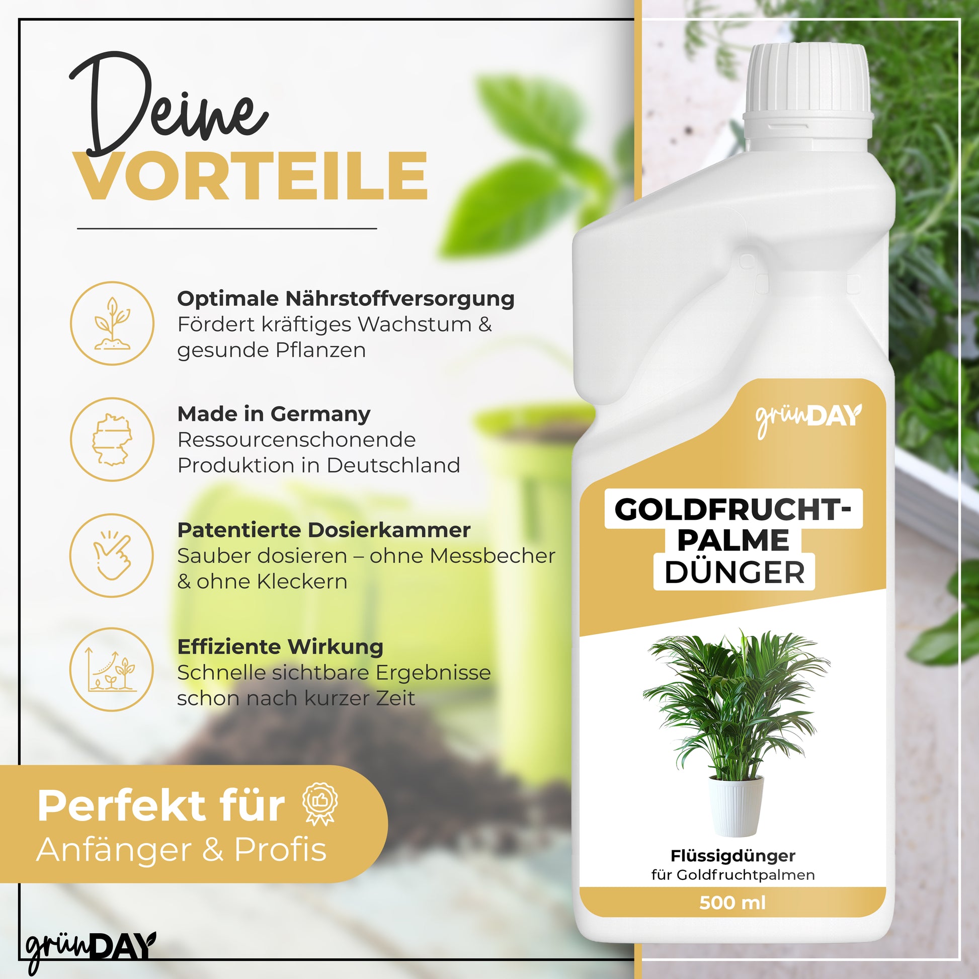 Gründay Goldfruchtpalme Dünger – Produktansicht 2