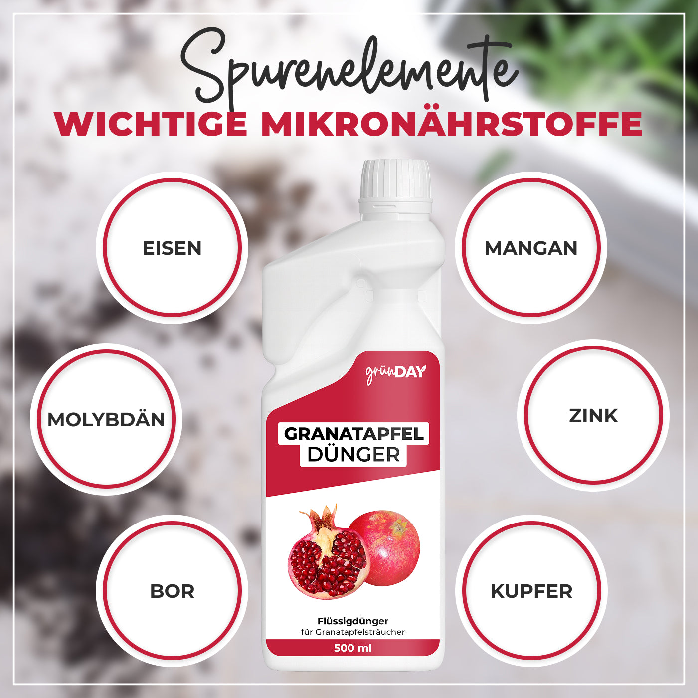Gründay Granatapfeldünger – Produktansicht 5