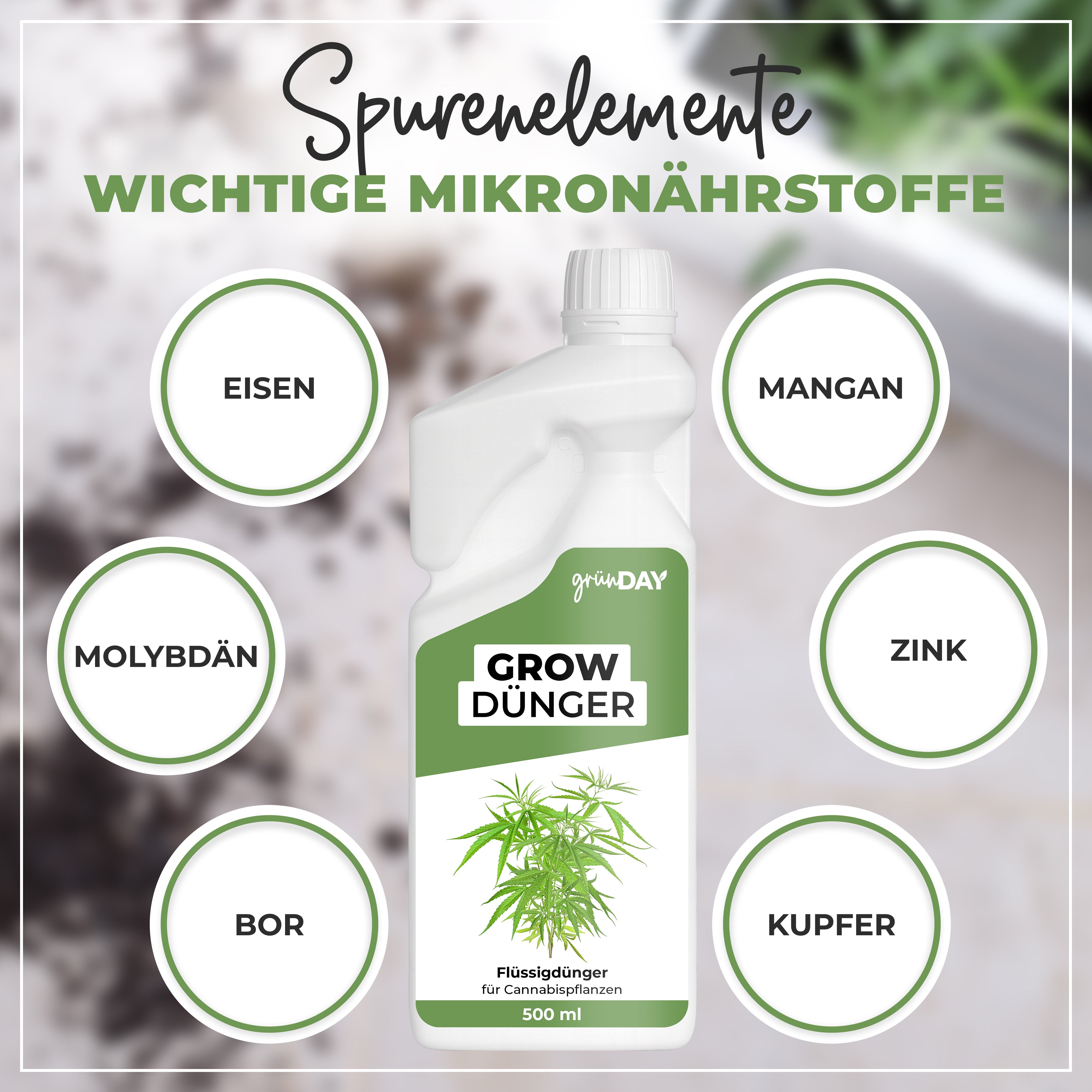 Grow-Flüssigdünger 500 ml