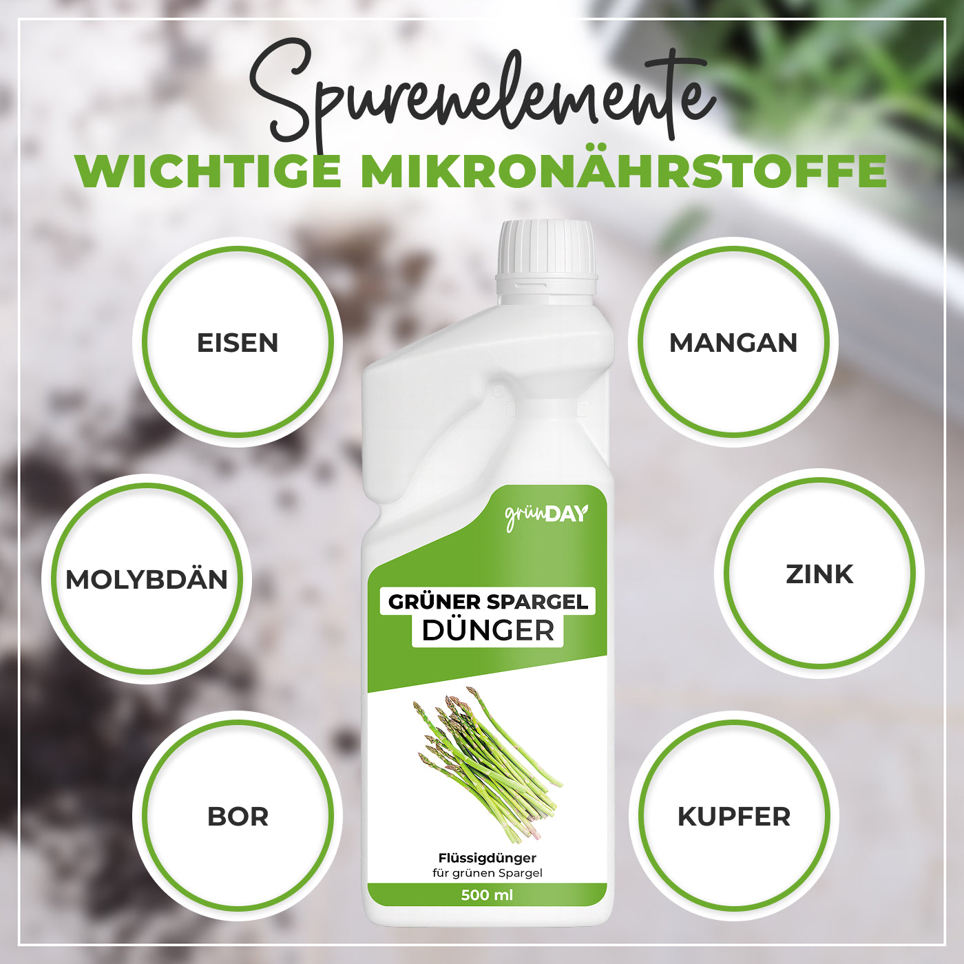 Gründay Grüner Spargel Dünger – Produktansicht 5