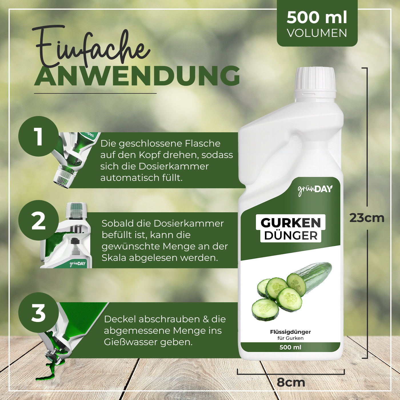 Gründay Gurkendünger – Produktansicht 3