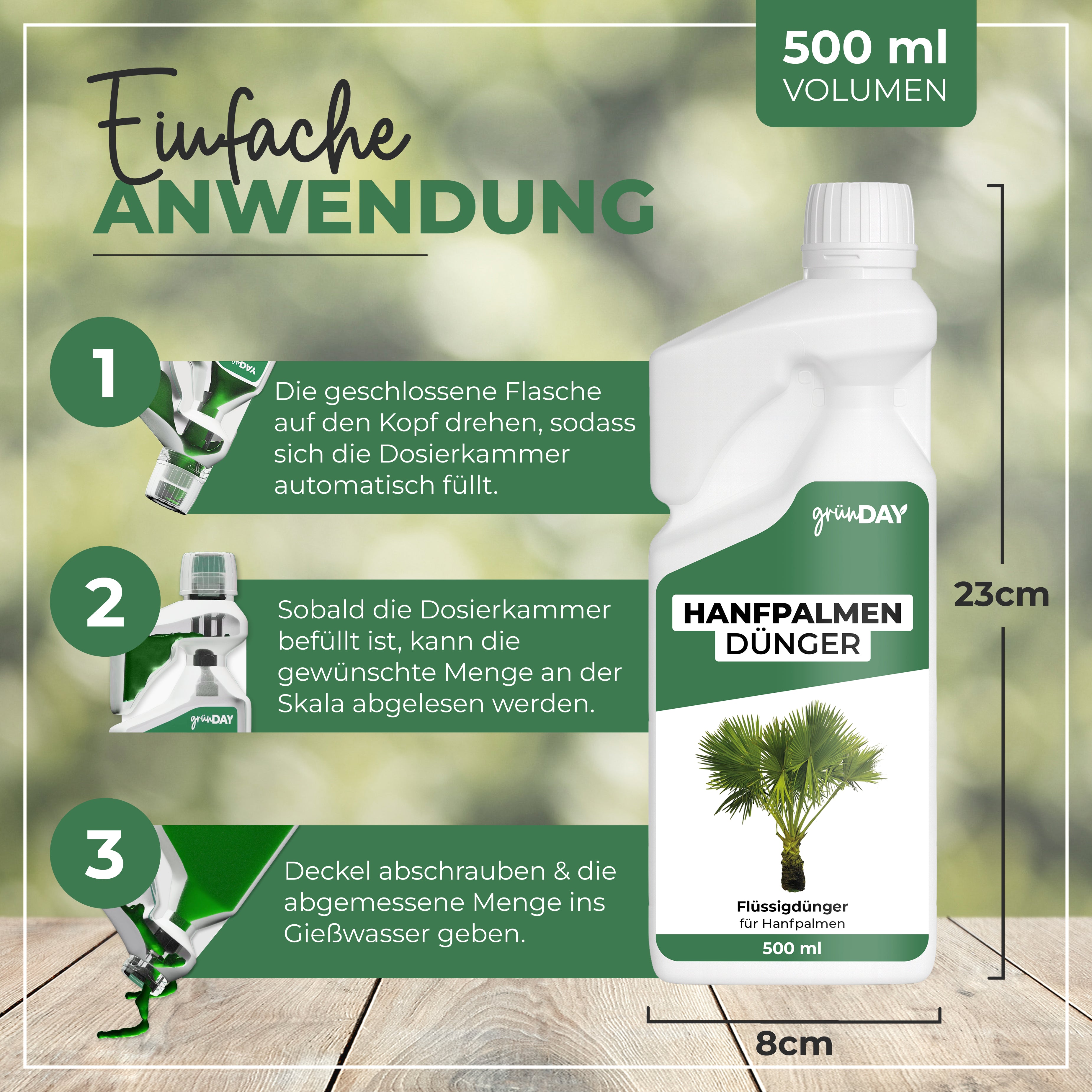 Gründay Hanfpalmendünger – Produktansicht 3