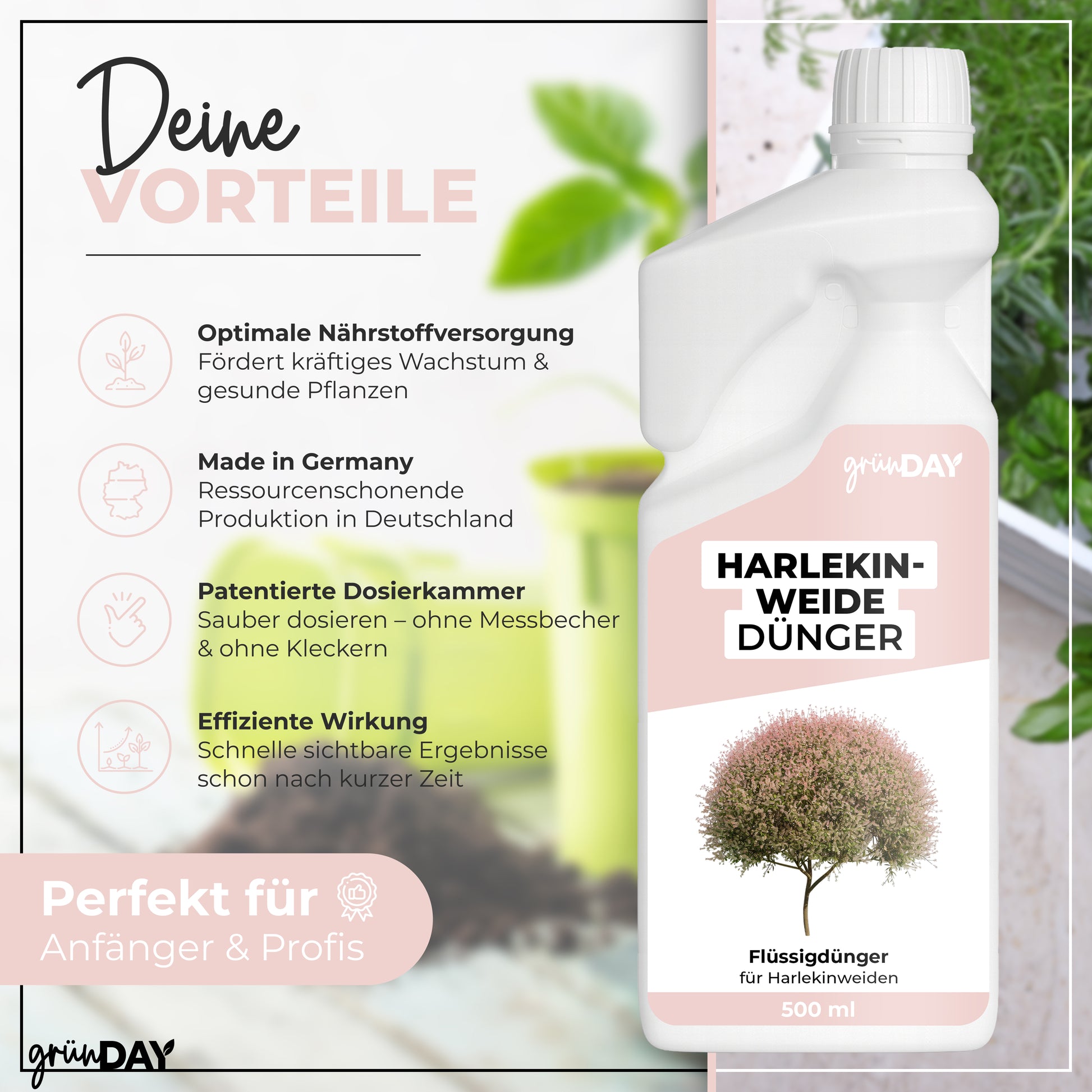 Gründay Harlekinweide Dünger – Produktansicht 2