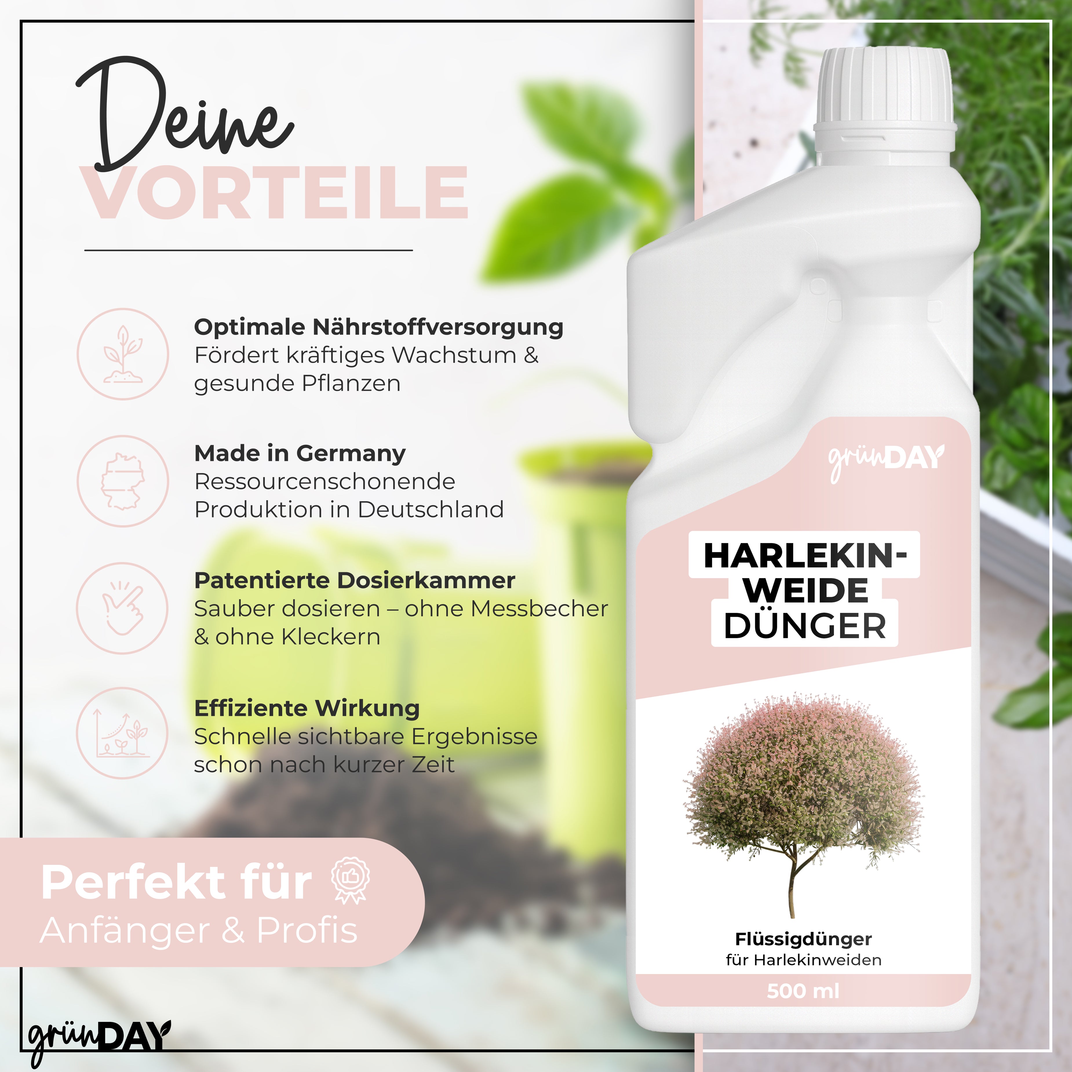 Gründay Harlekinweide Dünger – Produktansicht 2