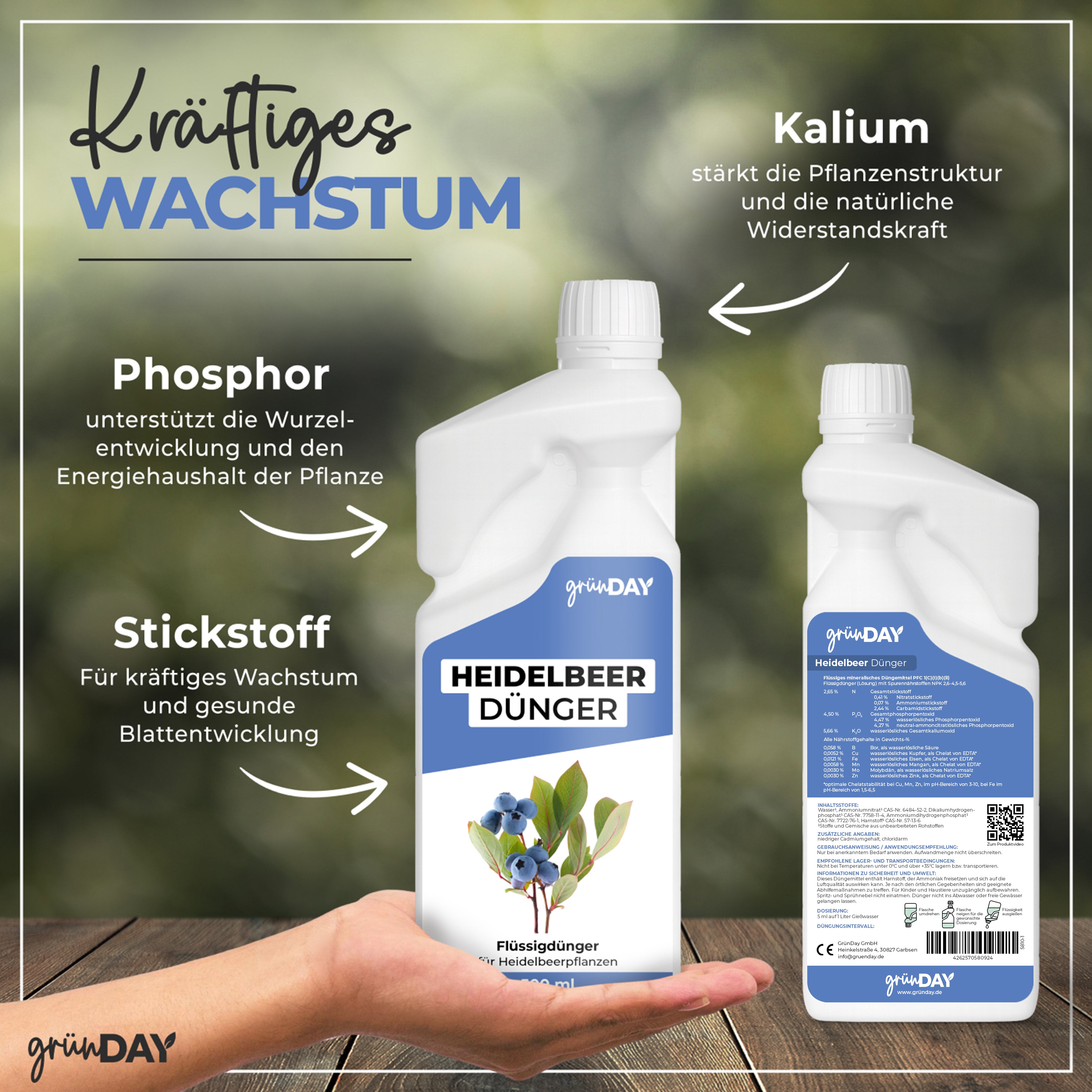 Heidelbeer-Flüssigdünger 500 ml