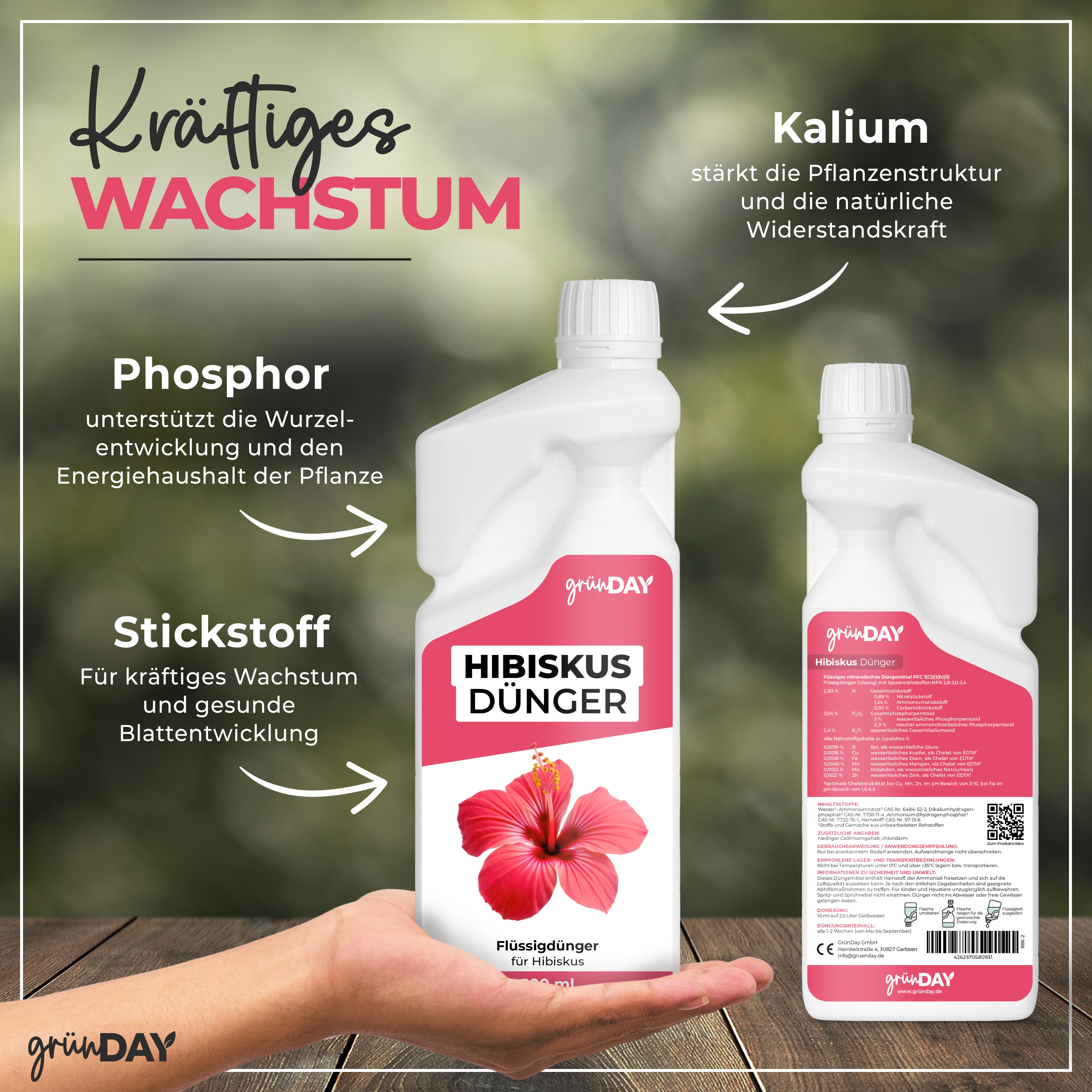 Gründay Hibiskusdünger – Produktansicht 4