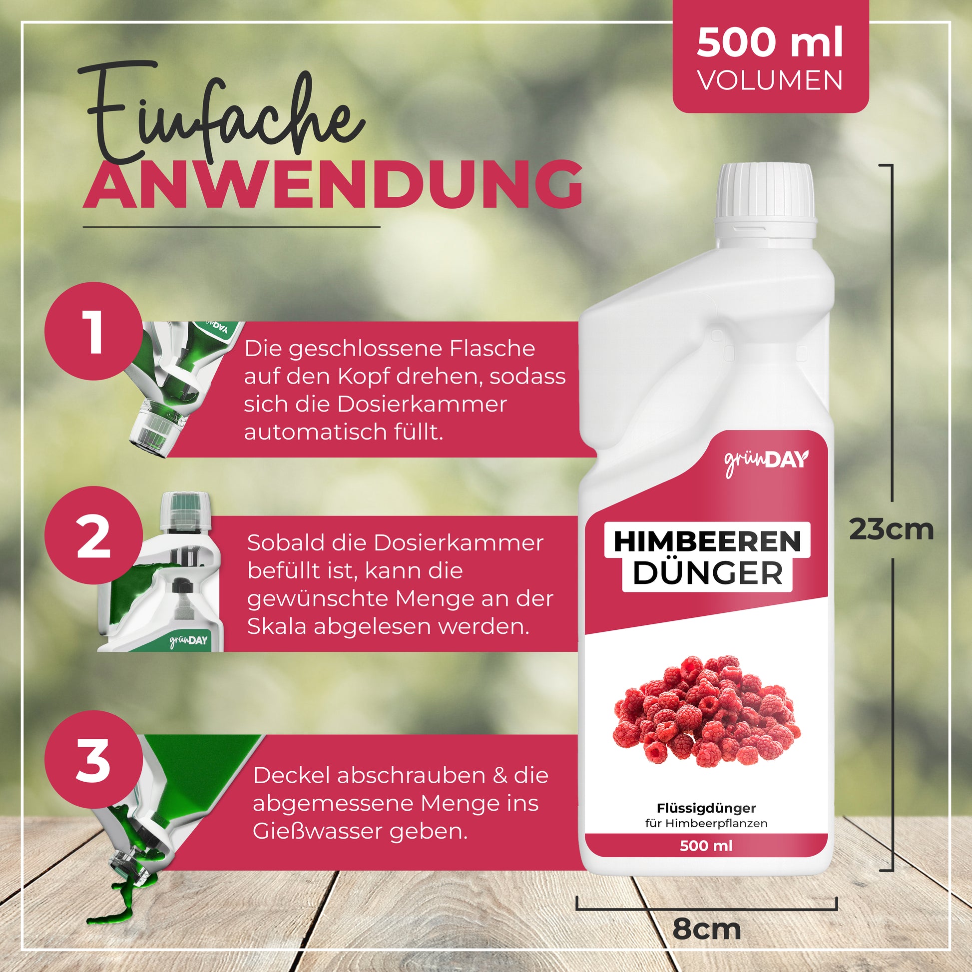 Gründay Himbeerendünger – Produktansicht 3