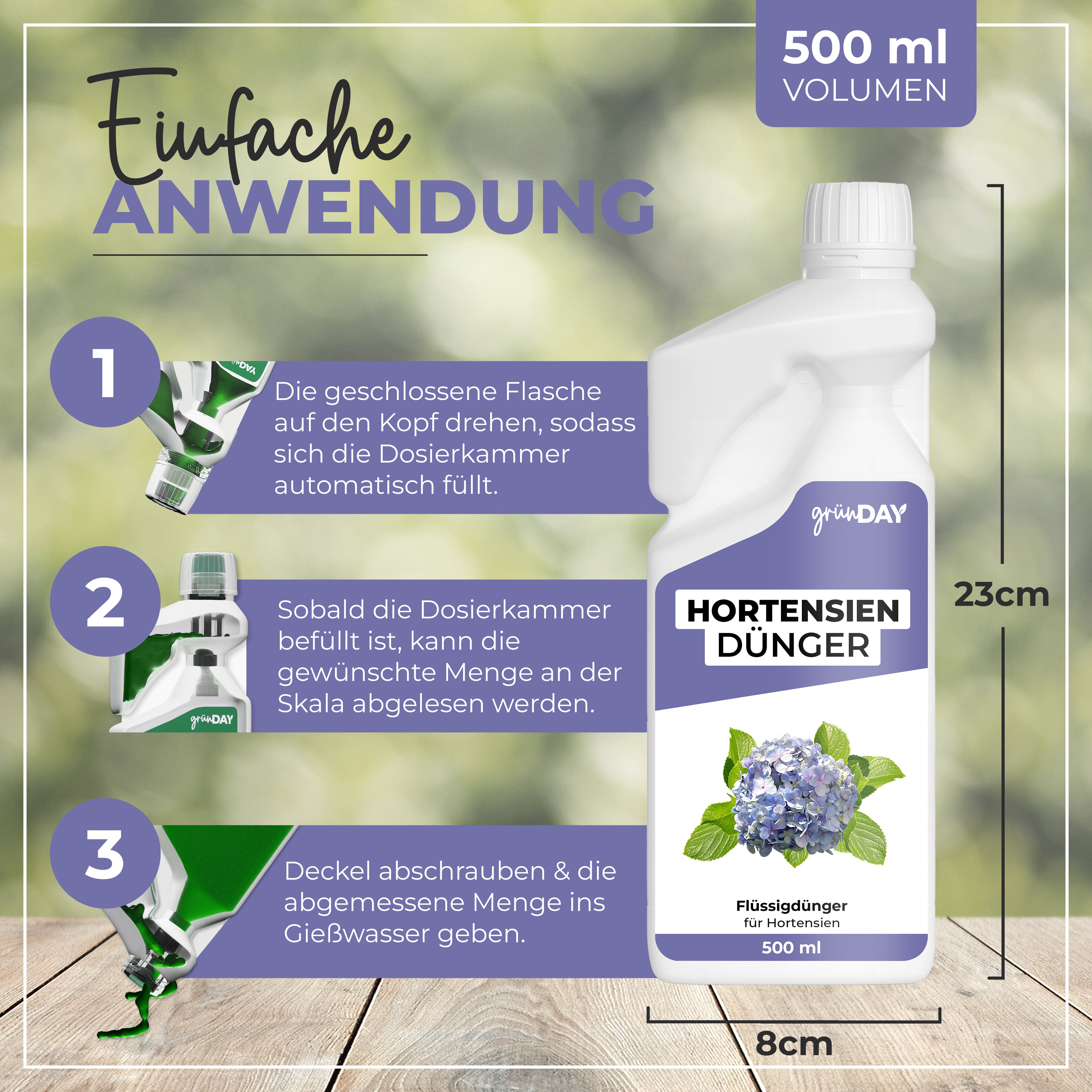 Gründay Hortensiendünger – Produktansicht 3