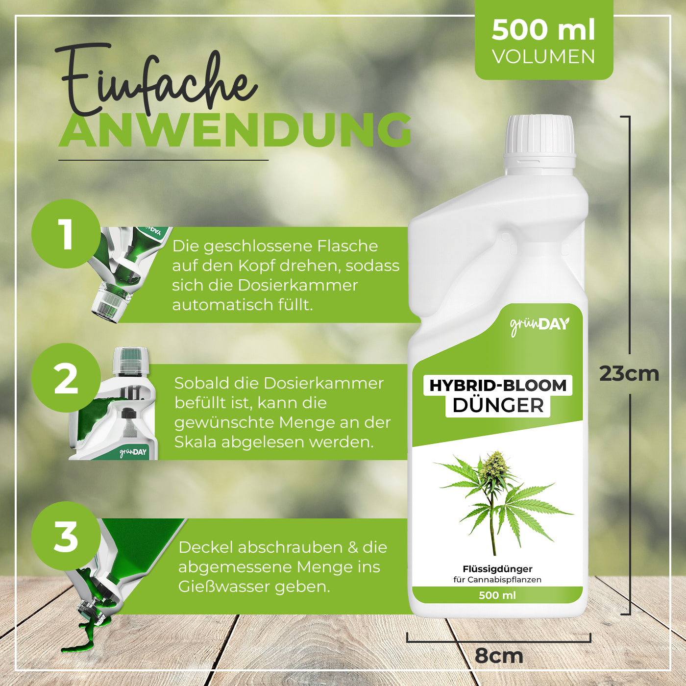 Gründay Hybrid-Bloom-Dünger – Produktansicht 3