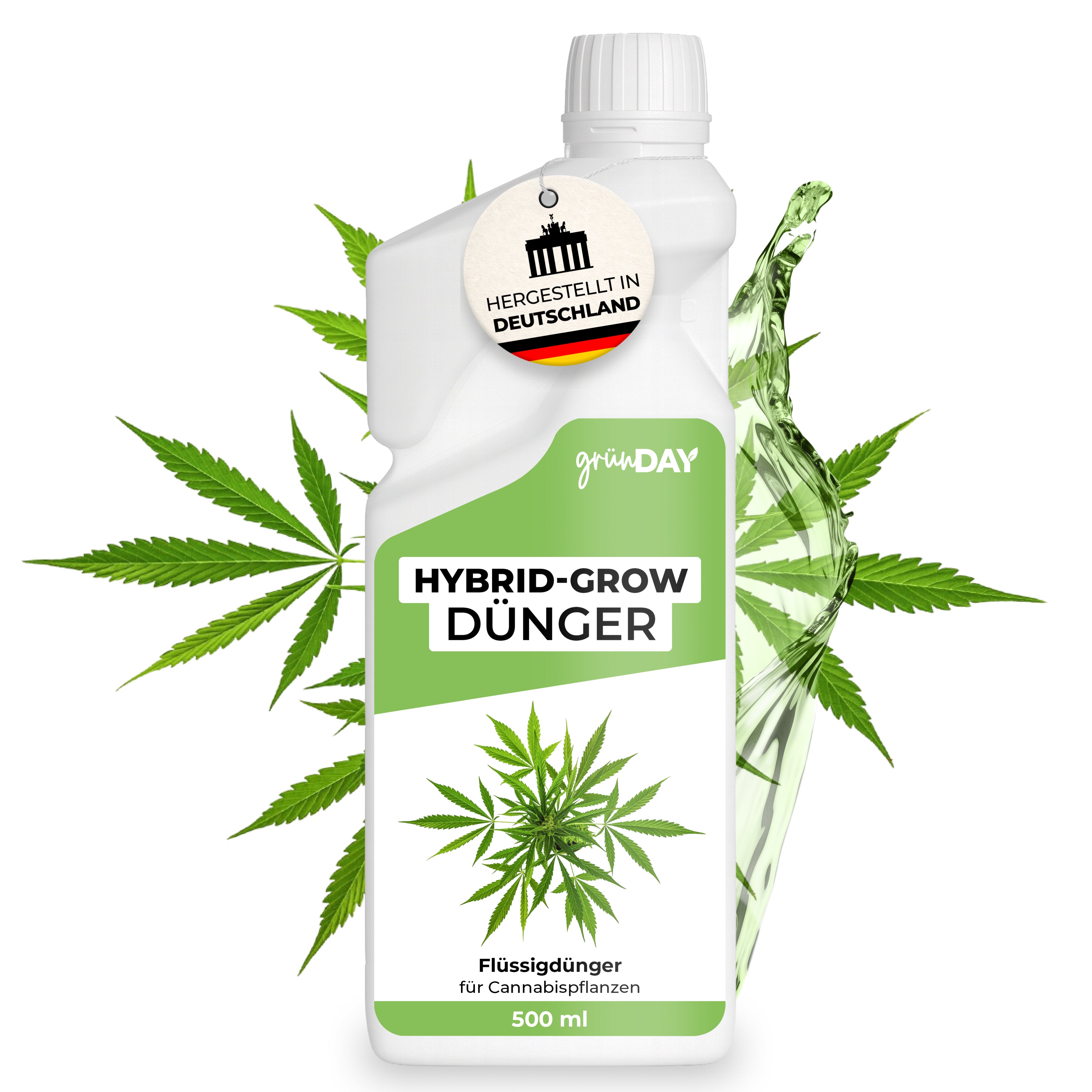 Gründay Hybrid-Grow-Dünger – Produktbild
