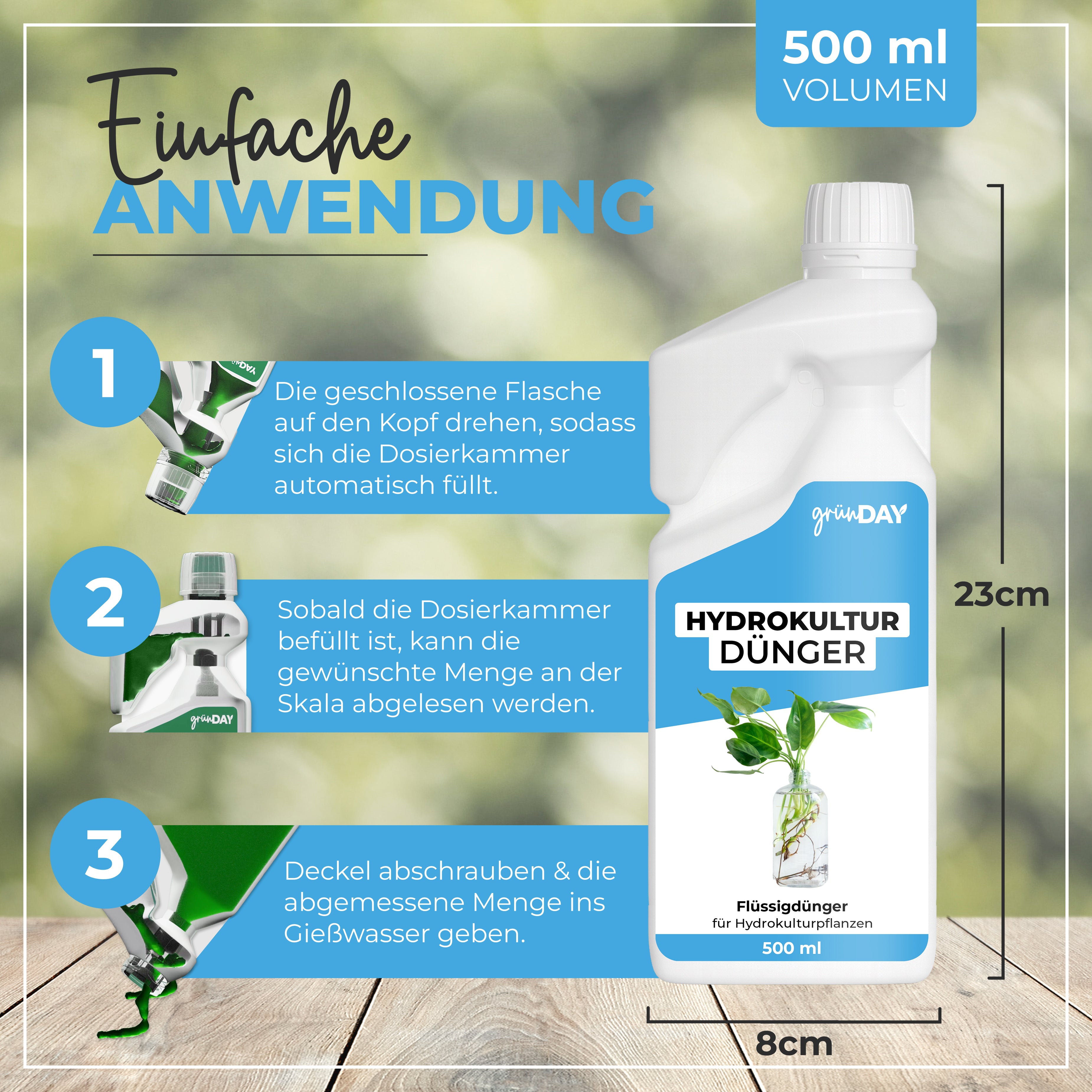 Gründay Hydrokultur-Dünger – Produktansicht 3