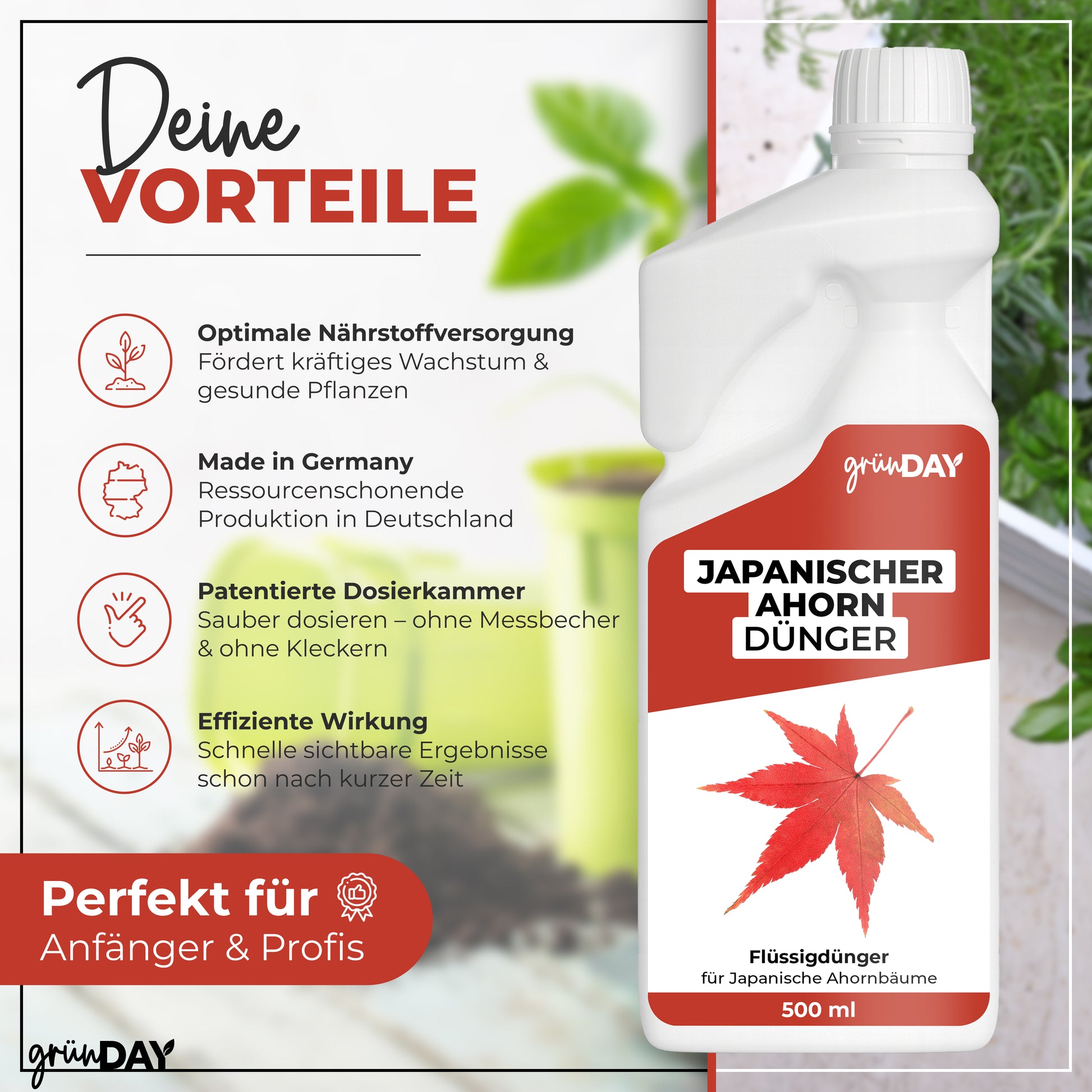 Gründay Japanischer Ahorn Dünger – Produktansicht 2