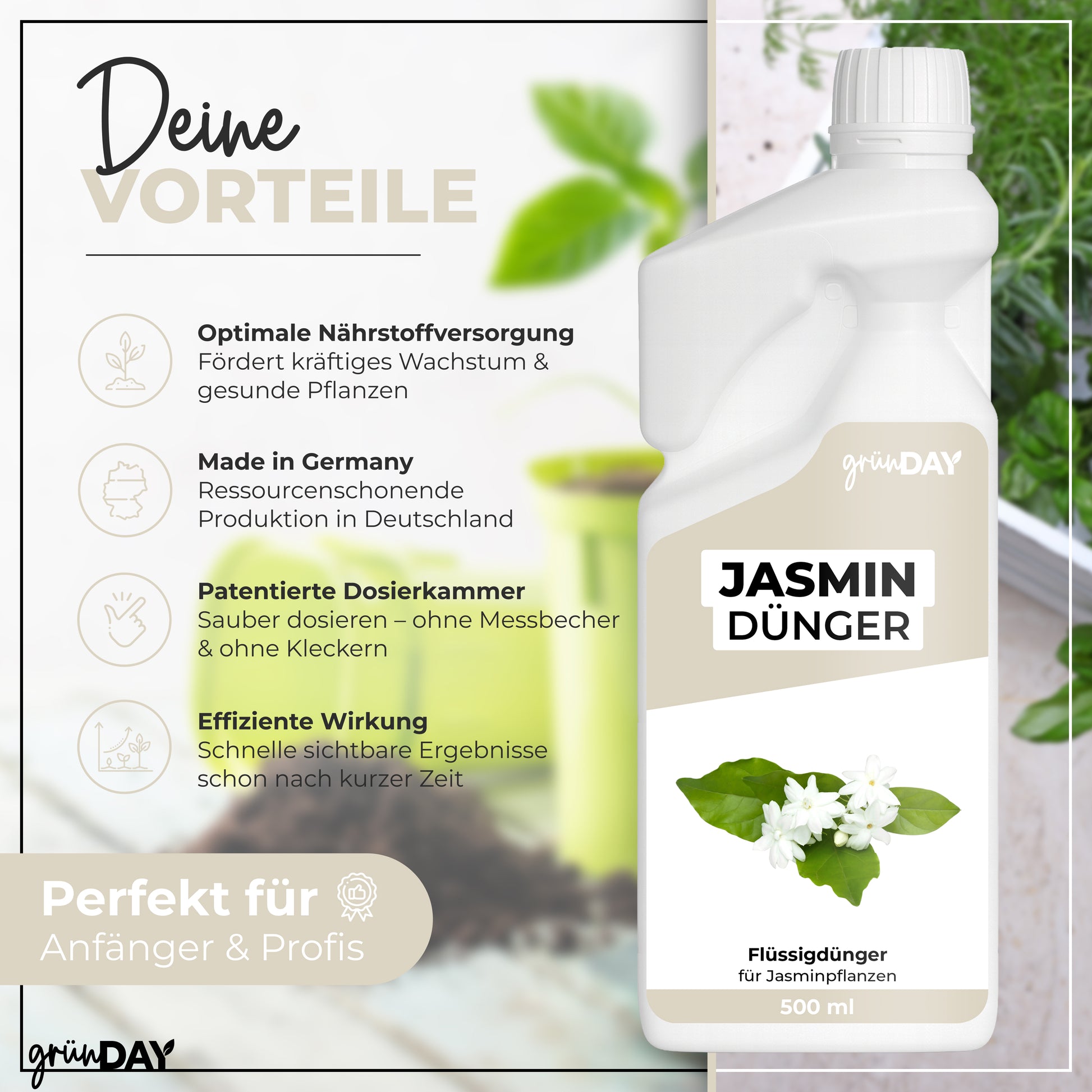 Gründay Jasmindünger – Produktansicht 2