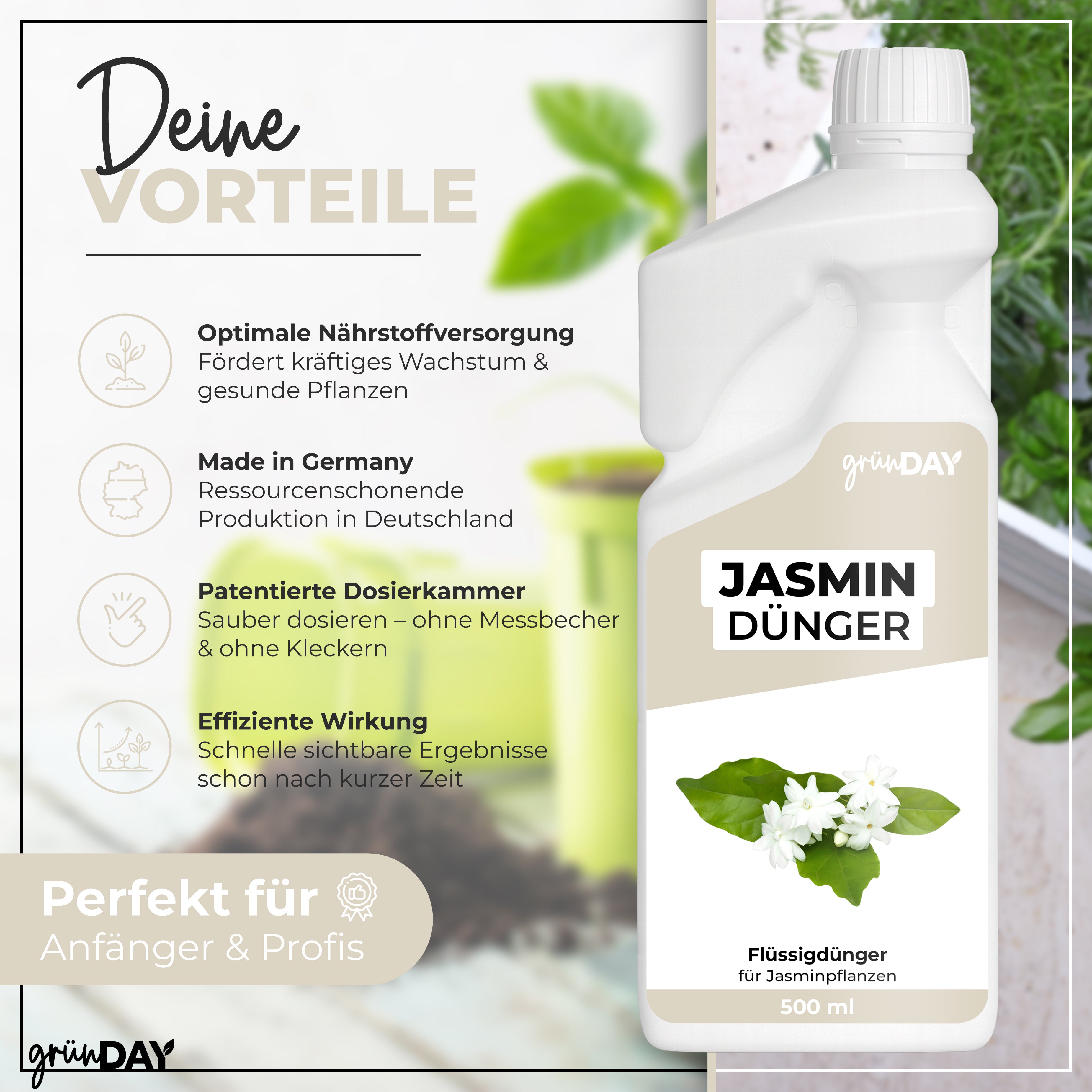 Gründay Jasmindünger – Produktansicht 2
