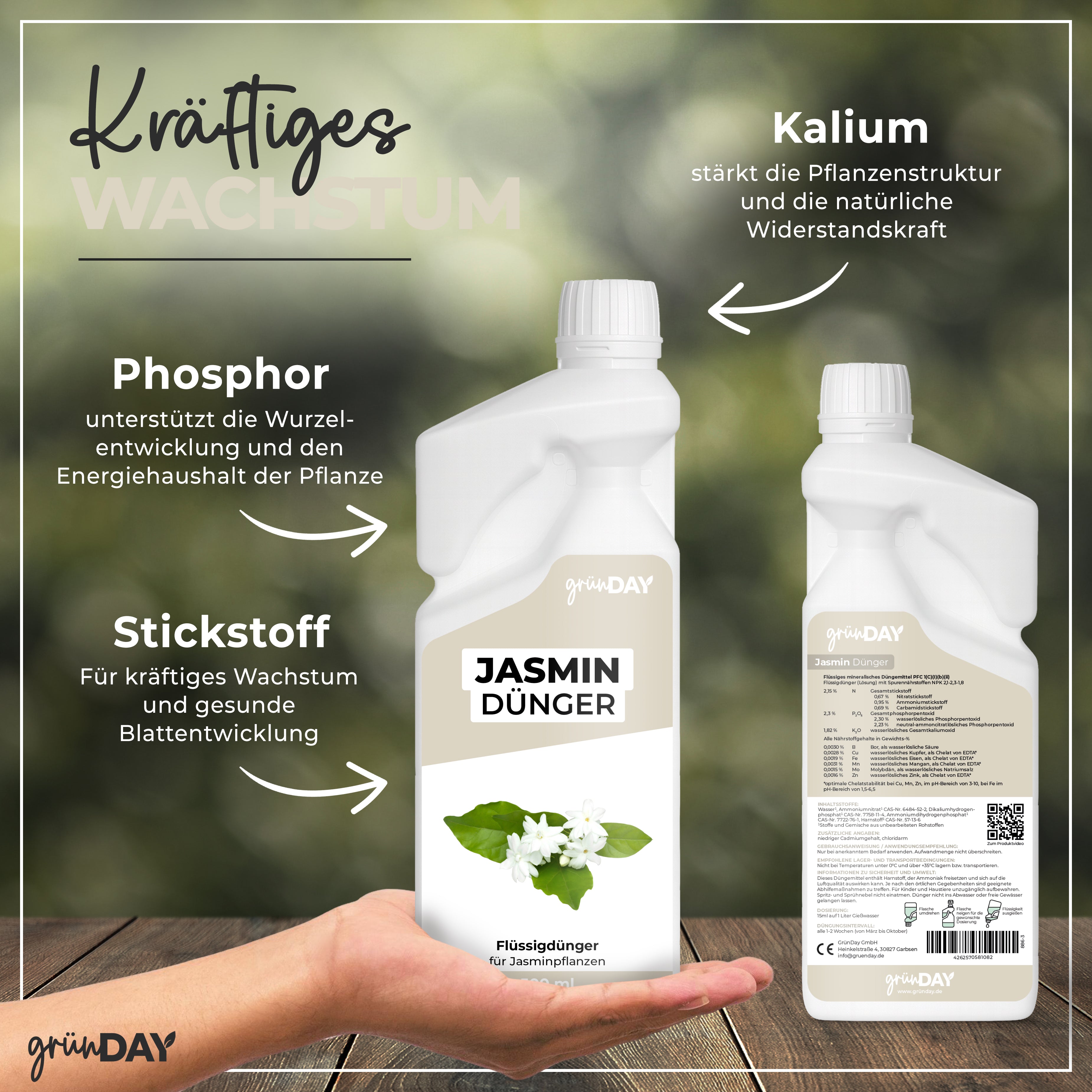 Gründay Jasmindünger – Produktansicht 4