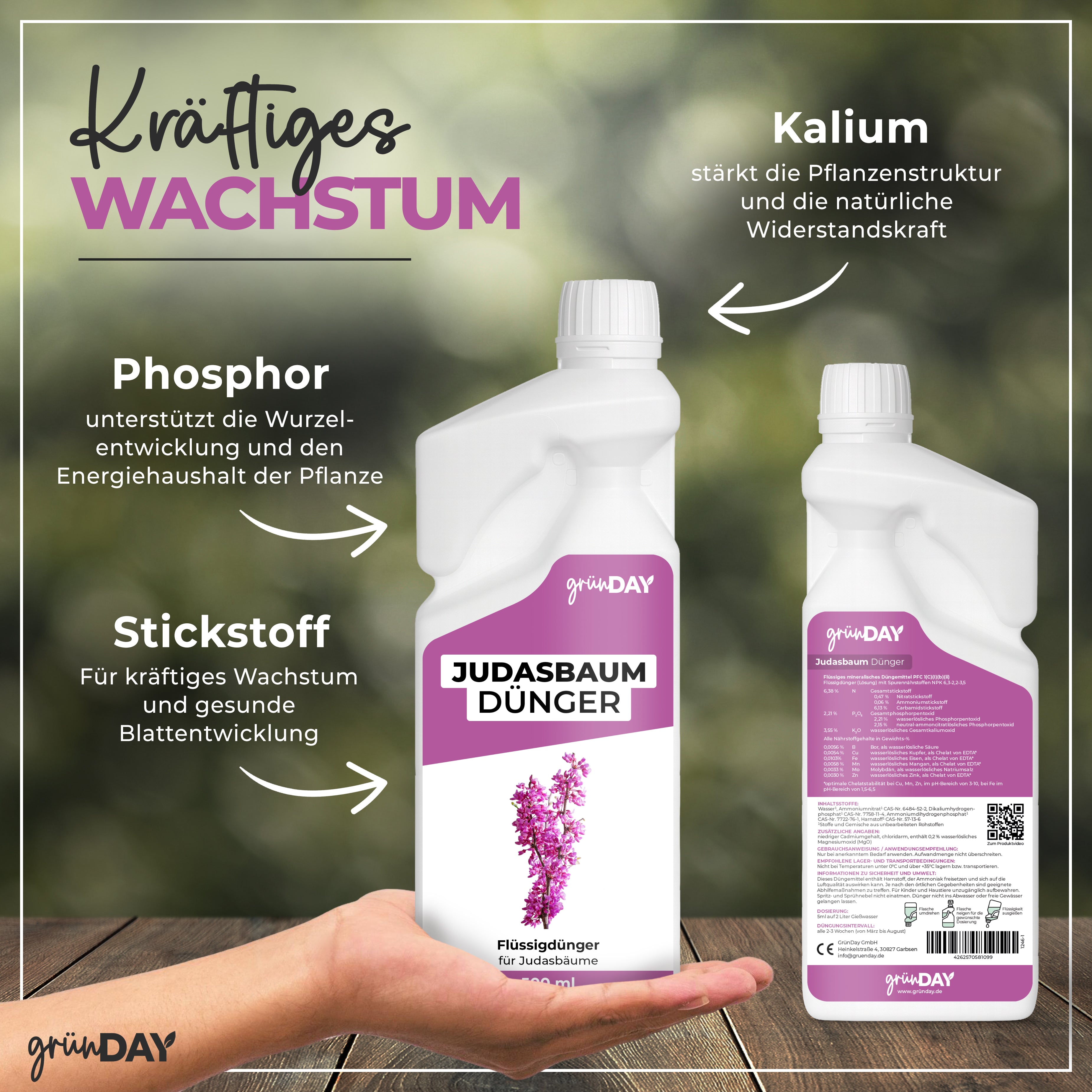 Gründay Judasbaumdünger – Produktansicht 4