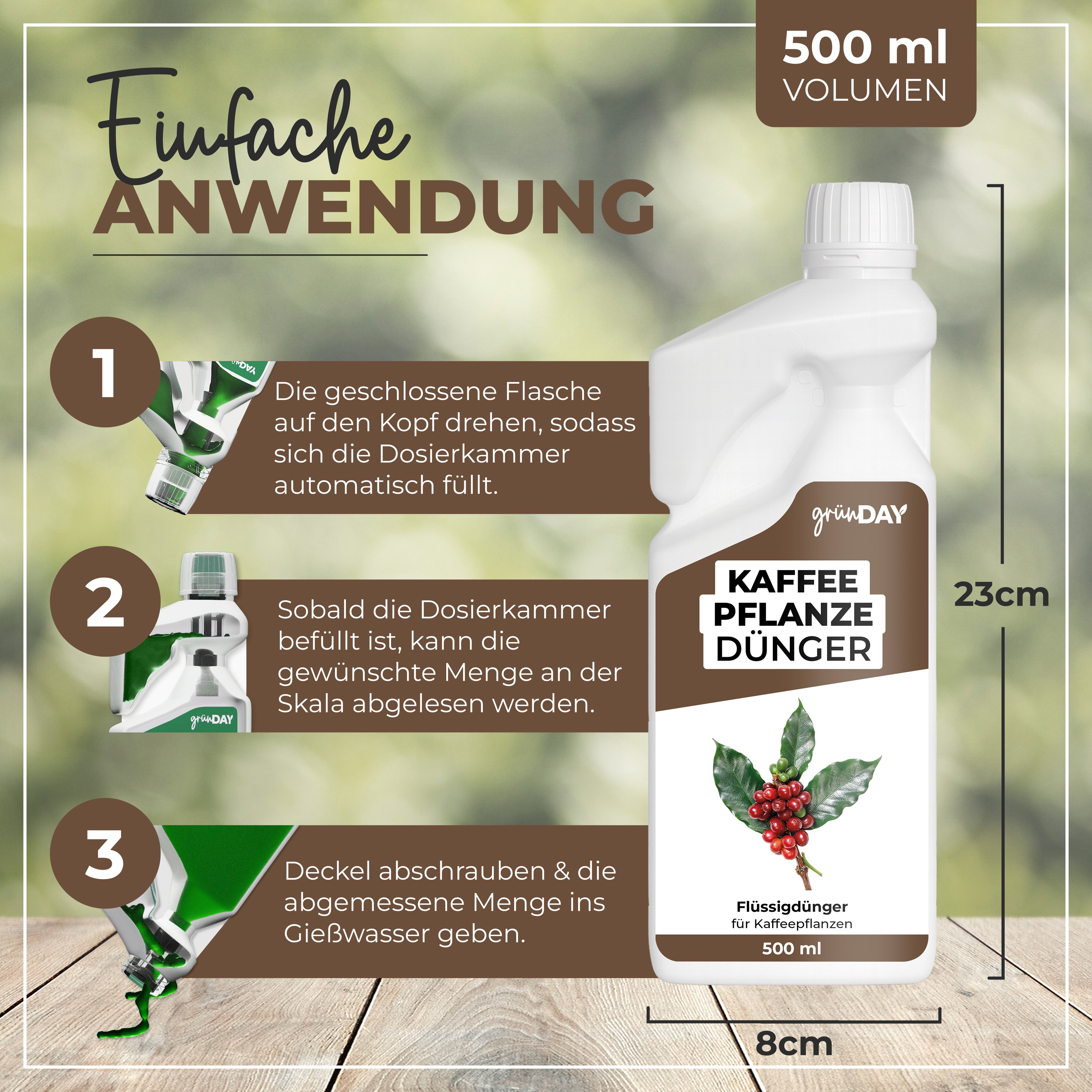 Gründay Kaffeepflanze Dünger – Produktansicht 3