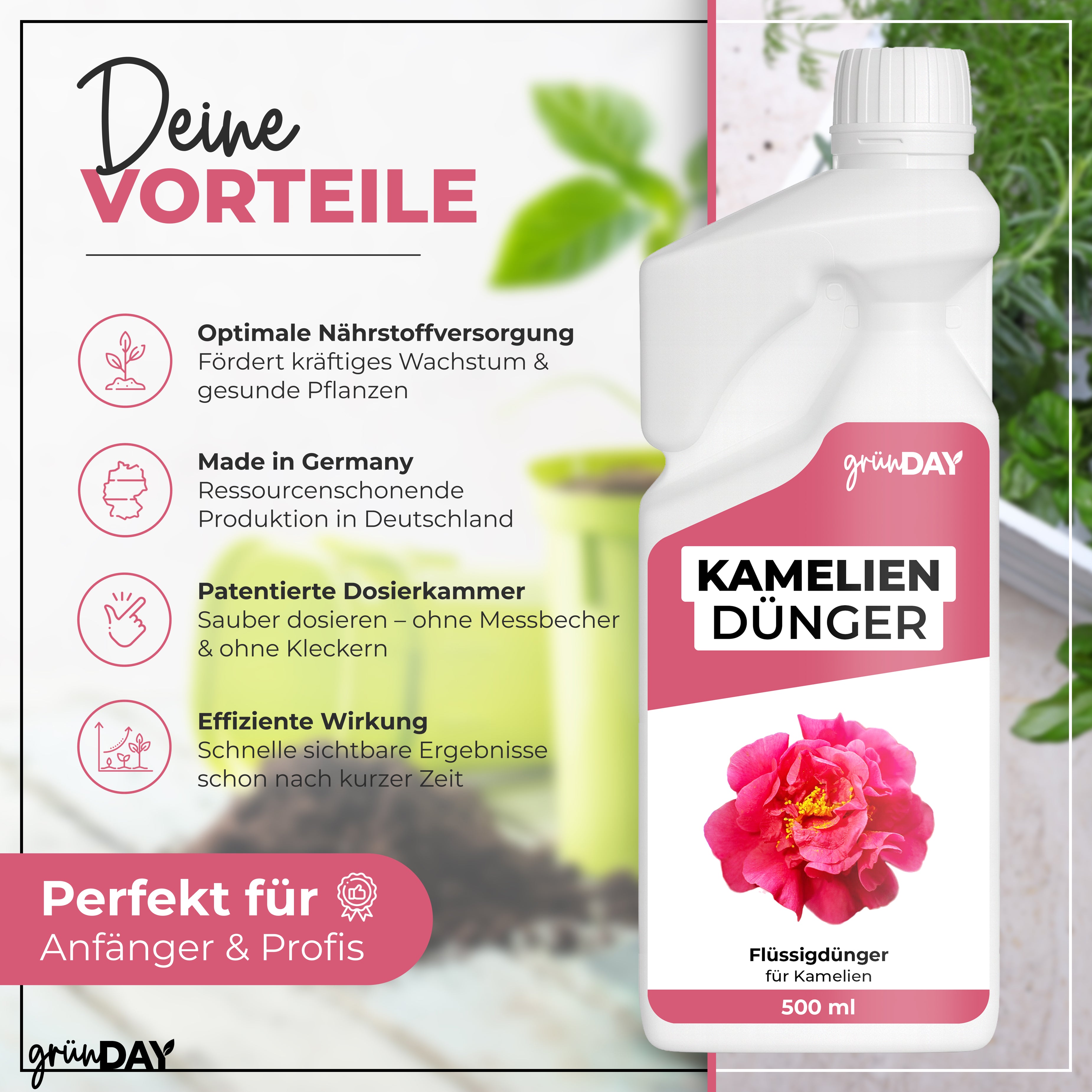 Gründay Kameliendünger – Produktansicht 2