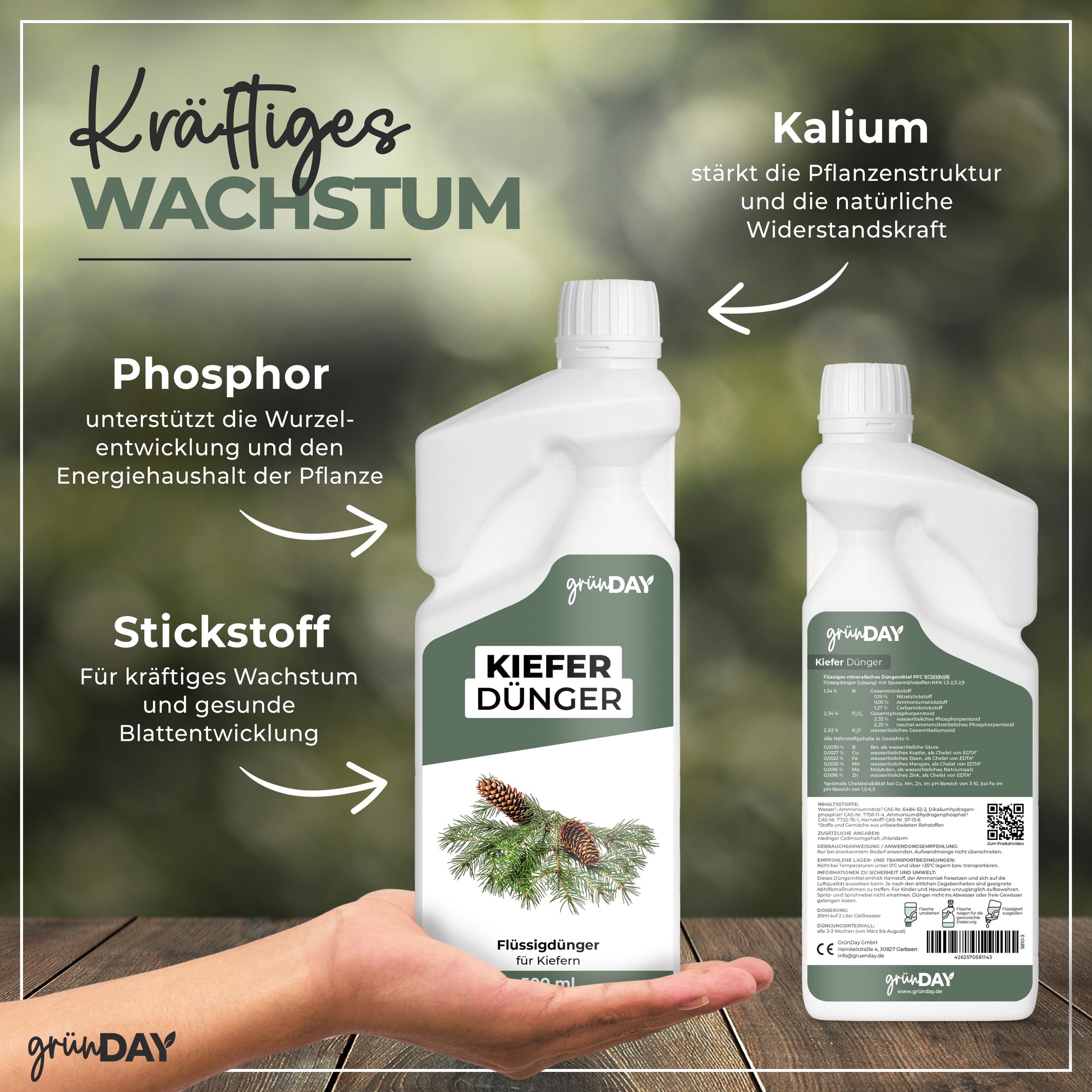 Gründay Kieferdünger – Produktansicht 4