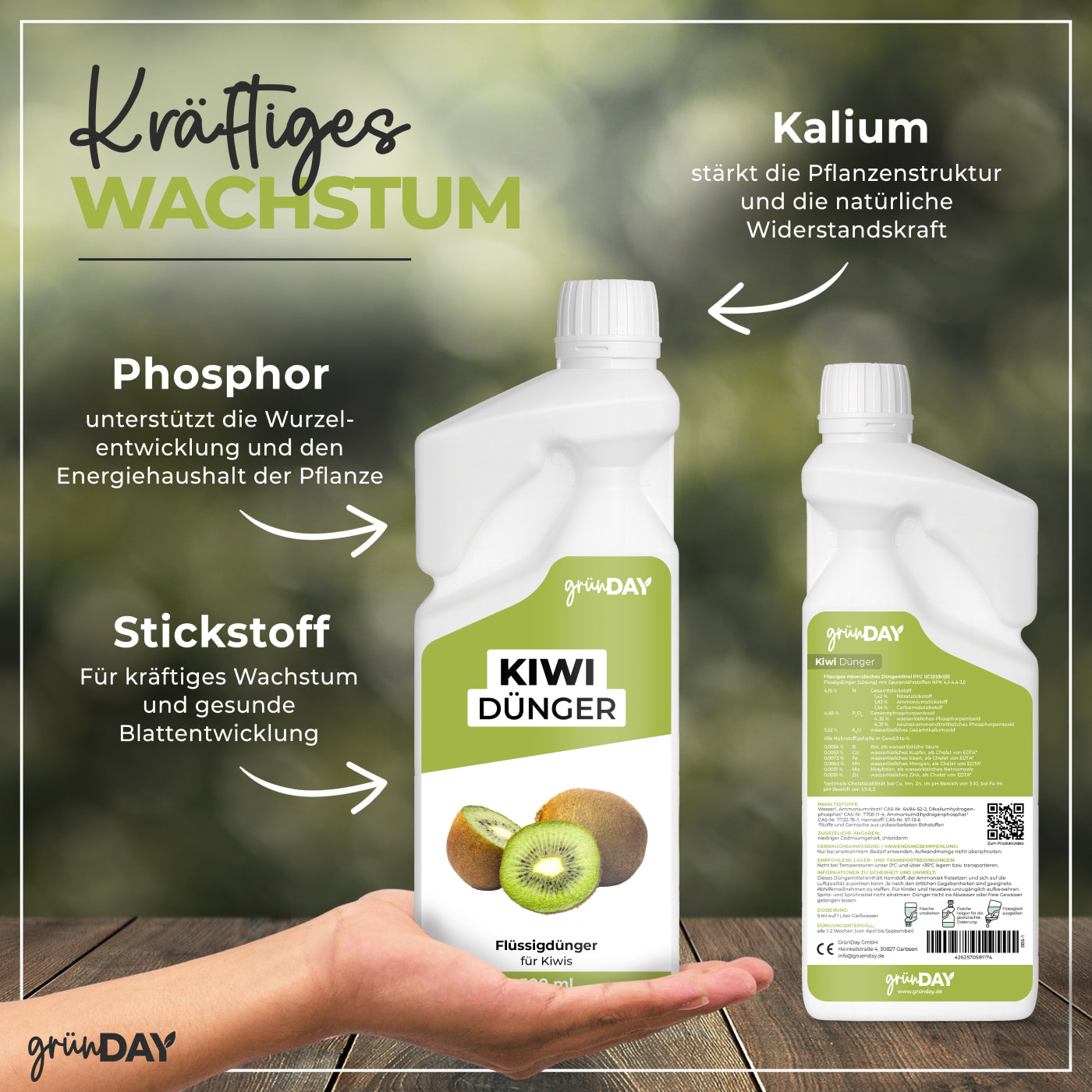 Gründay Kiwidünger – Produktansicht 4