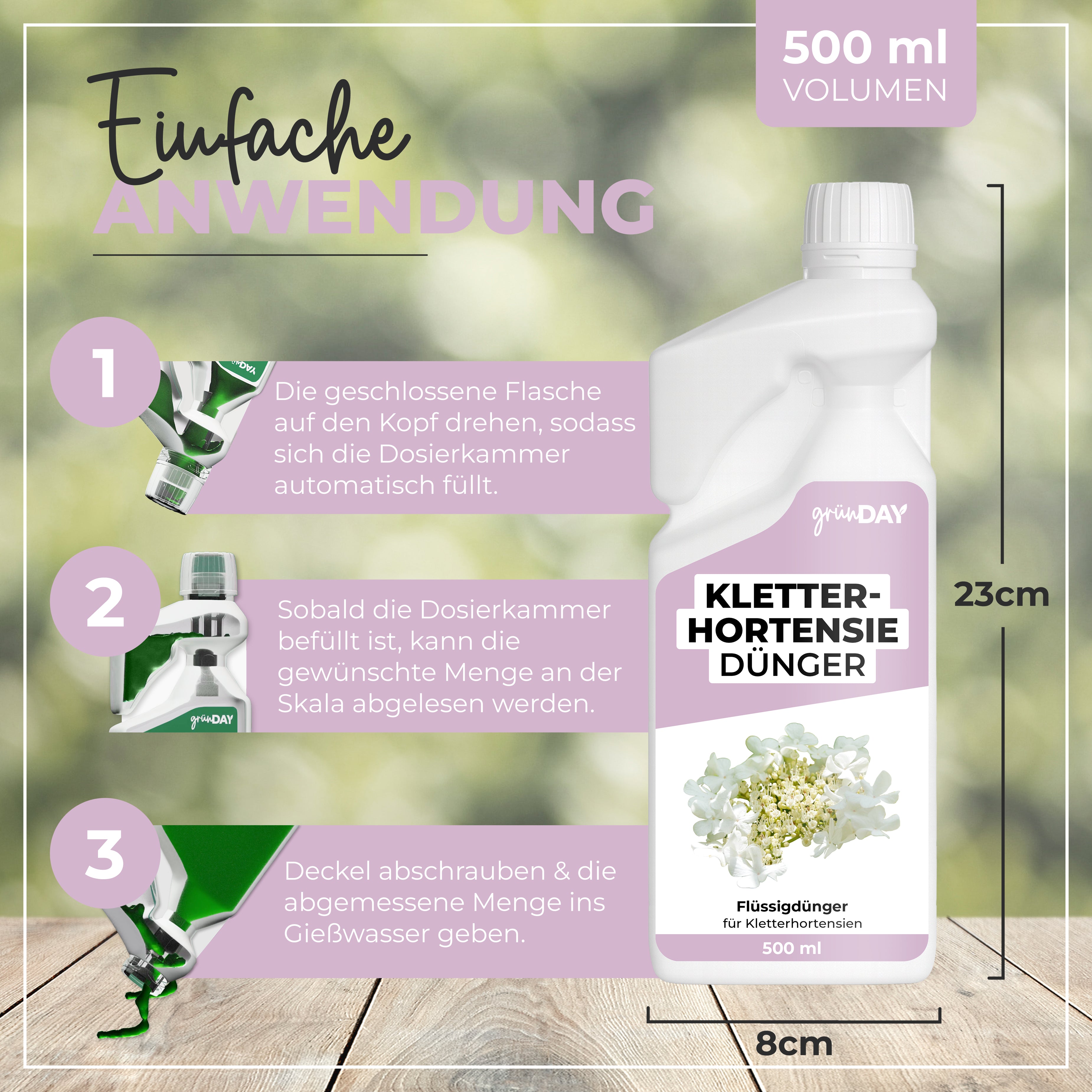 Gründay Kletterhortensie Dünger – Produktansicht 3