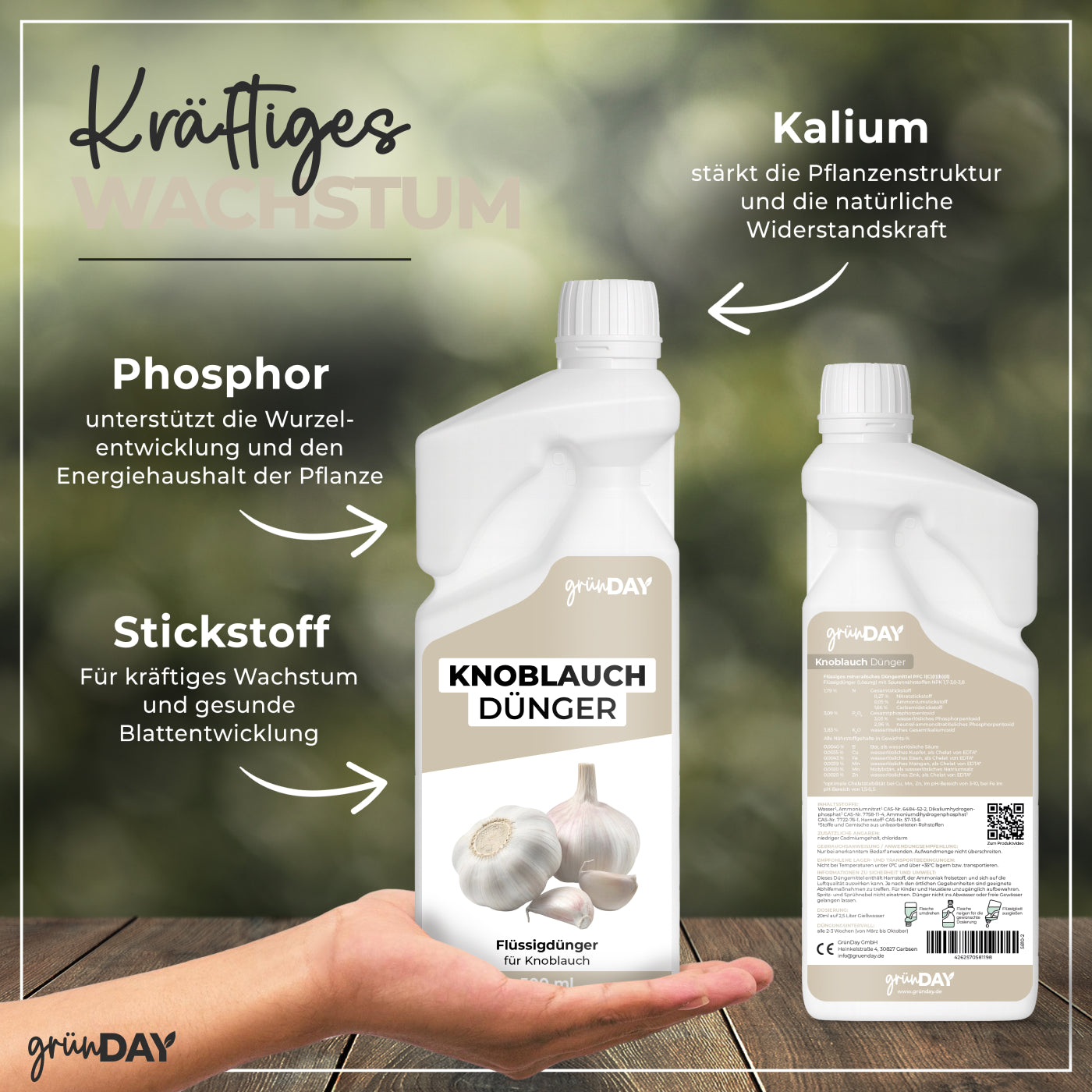 Gründay Knoblauchdünger – Produktansicht 4
