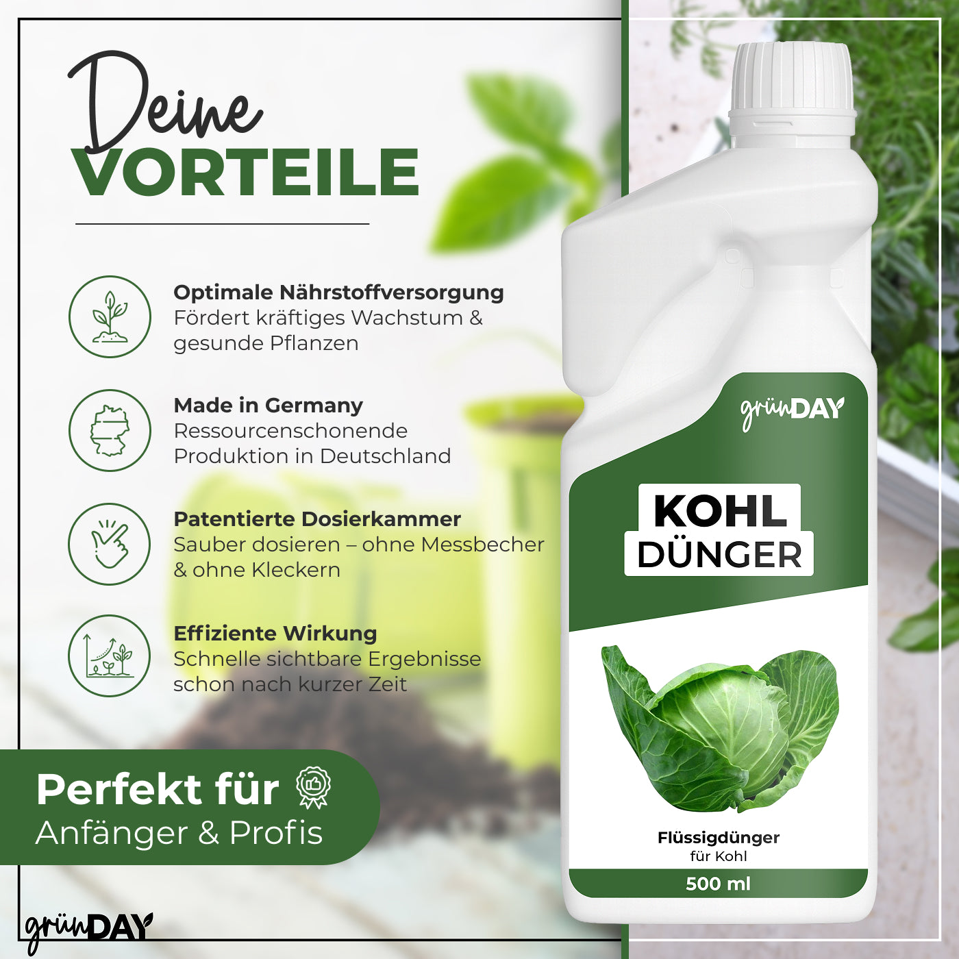 Gründay Kohldünger – Produktansicht 2