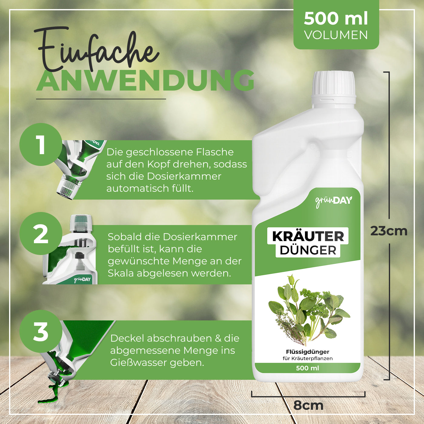 Gründay Kräuterdünger – Produktansicht 3
