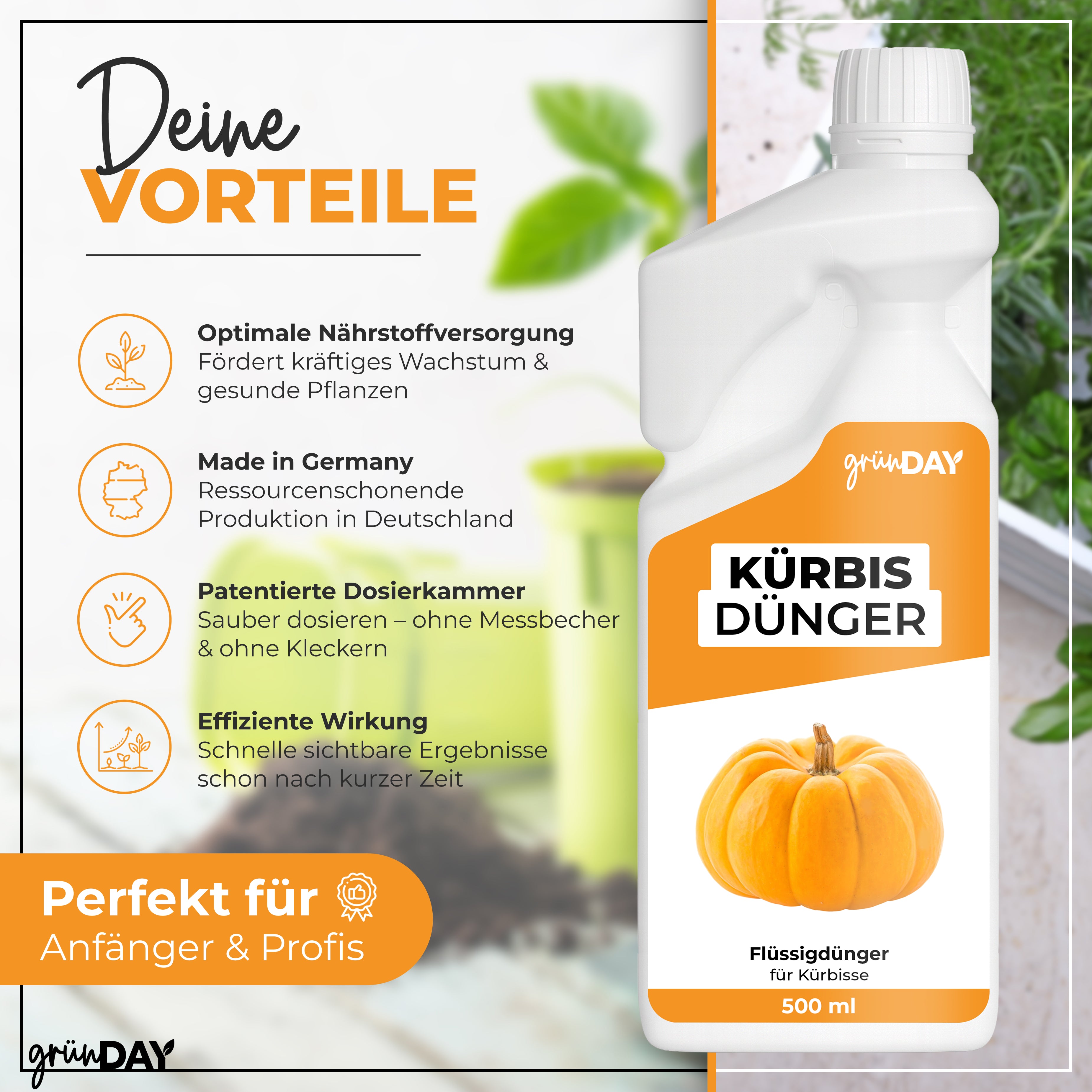 Gründay Kürbisdünger – Produktansicht 2