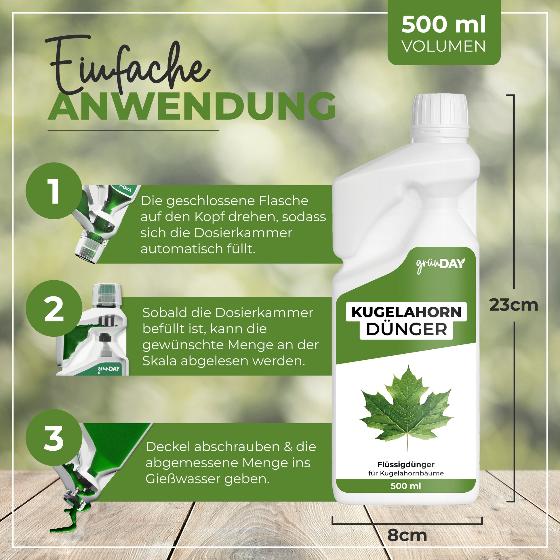 Gründay Kugelahorn Dünger – Produktansicht 3