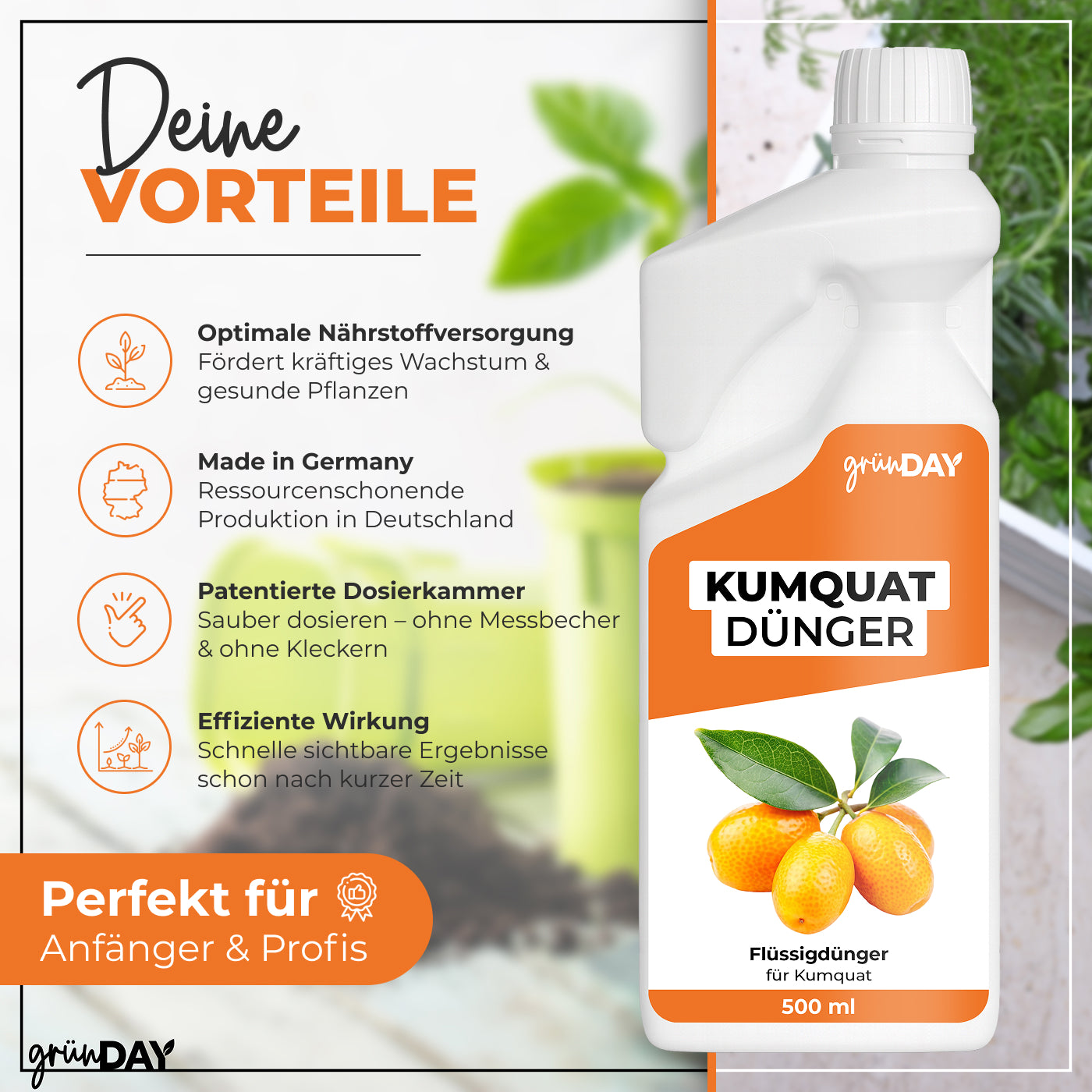Gründay Kumquatdünger – Produktansicht 2
