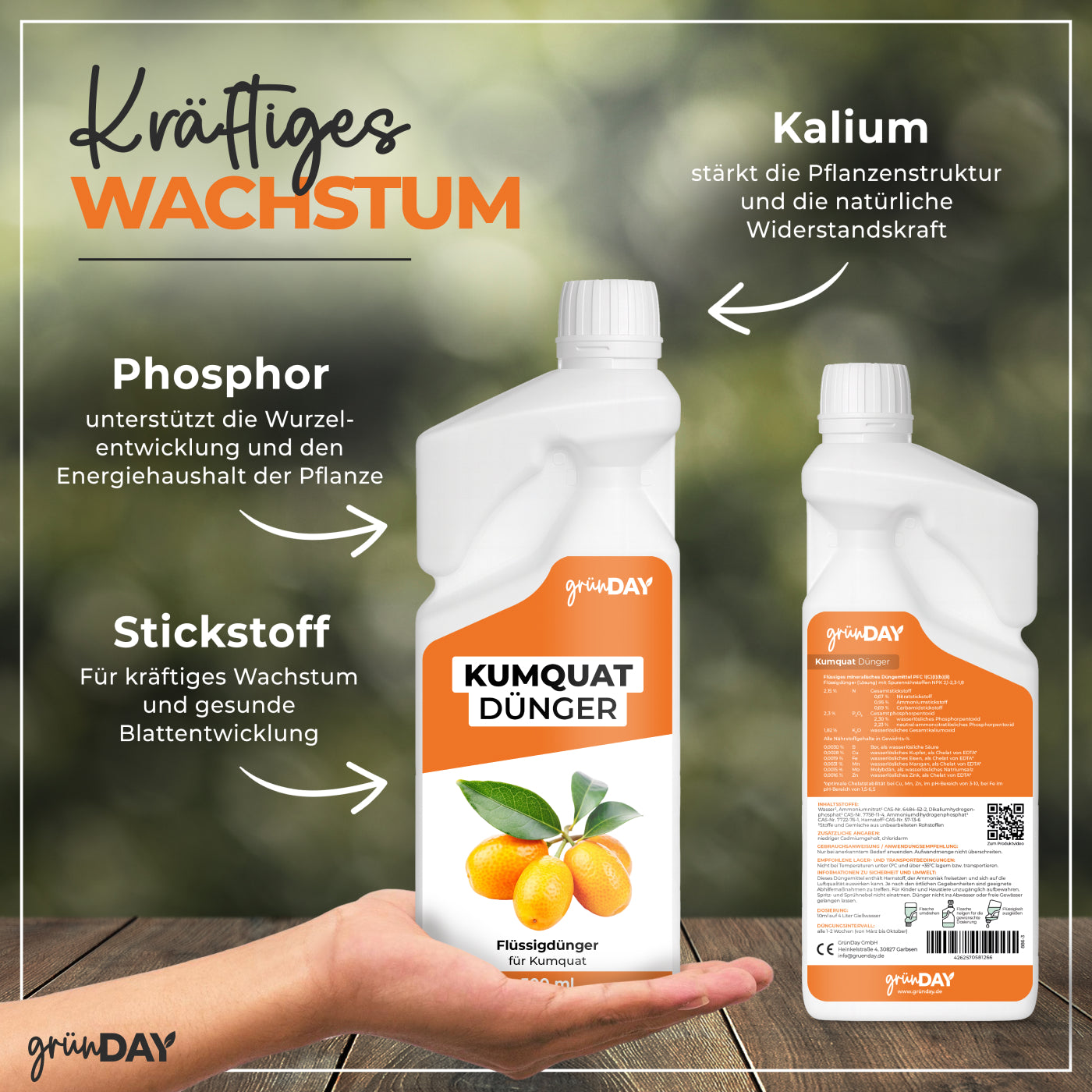Gründay Kumquatdünger – Produktansicht 4