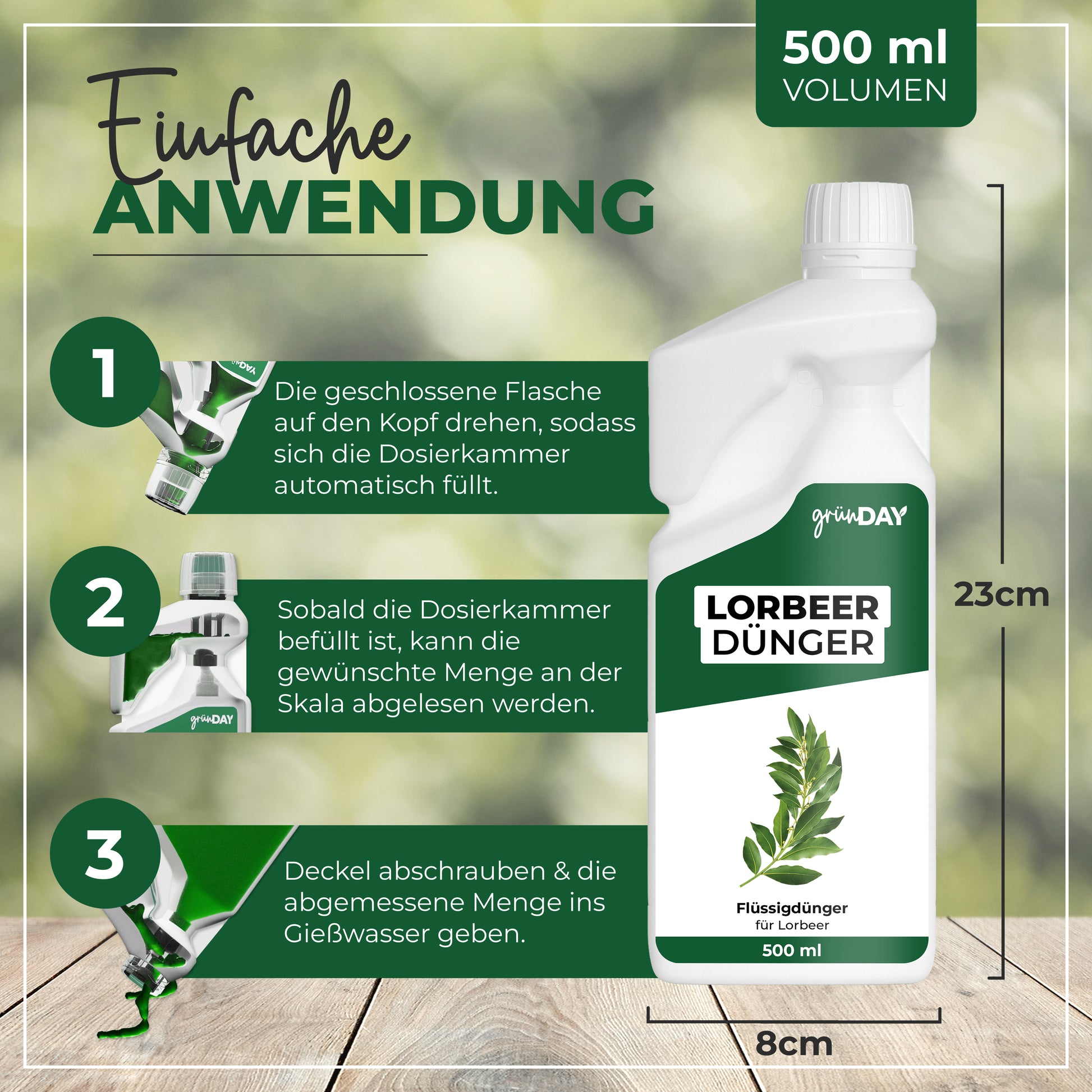 Gründay Lorbeerdünger – Produktansicht 3