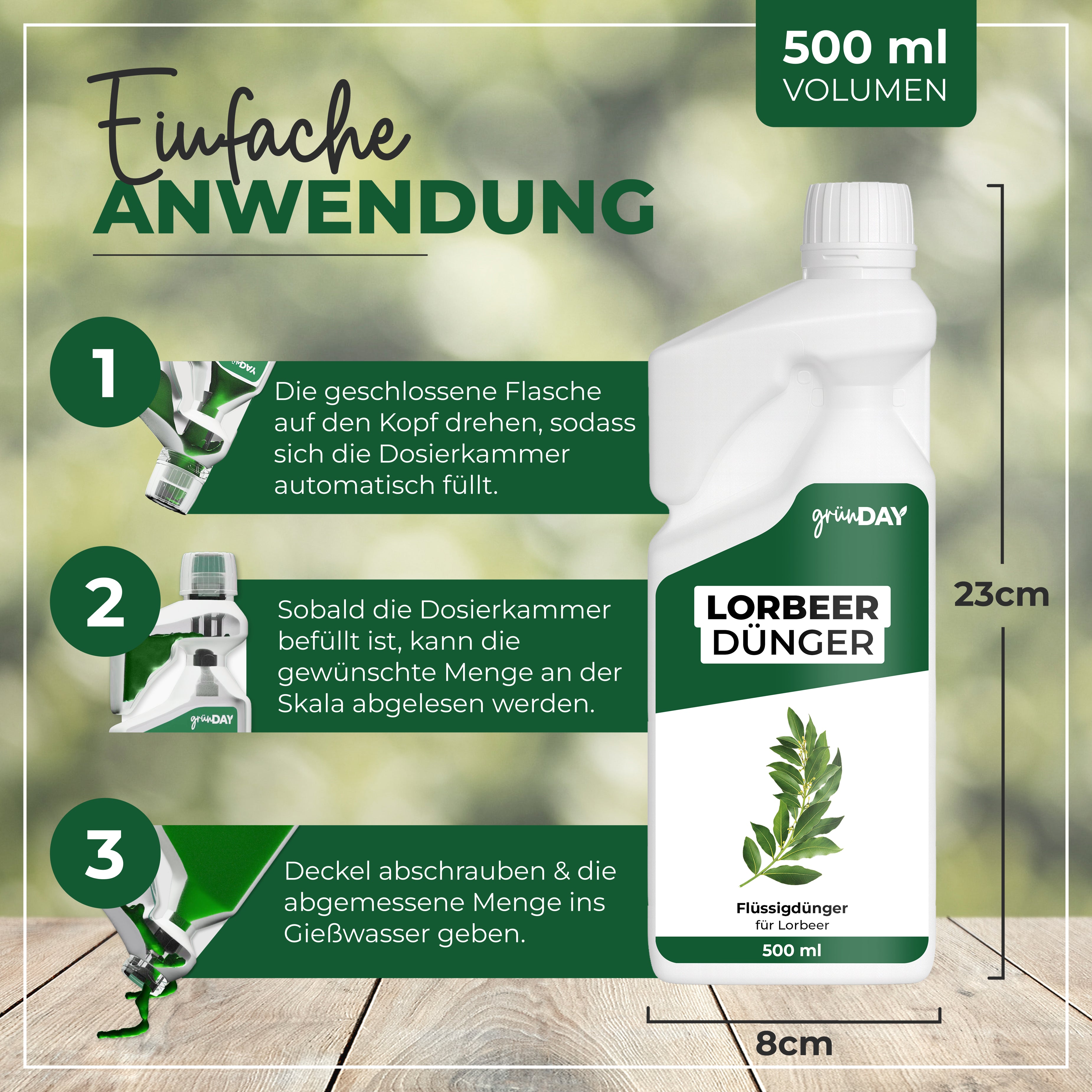 Gründay Lorbeerdünger – Produktansicht 3