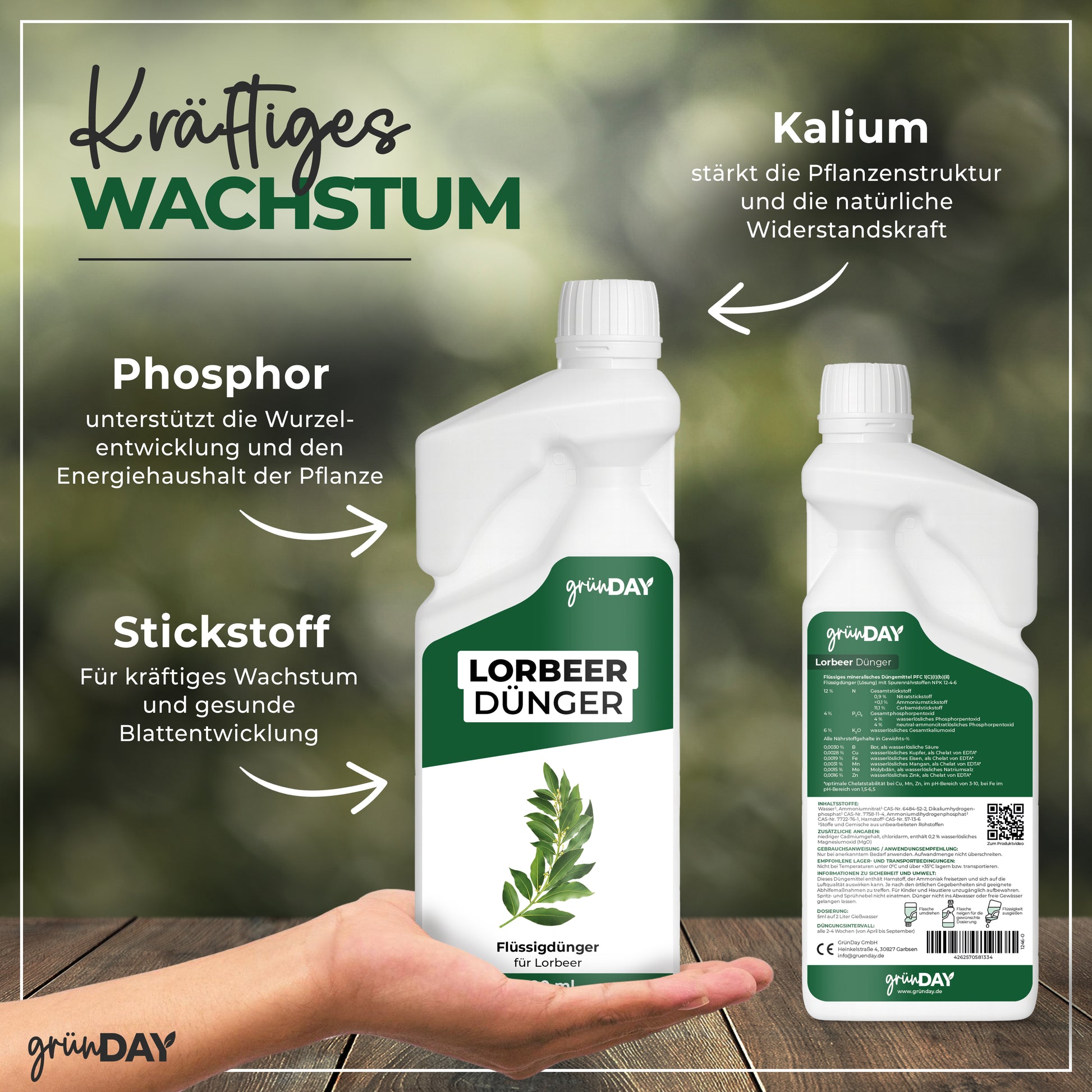 Gründay Lorbeerdünger – Produktansicht 4