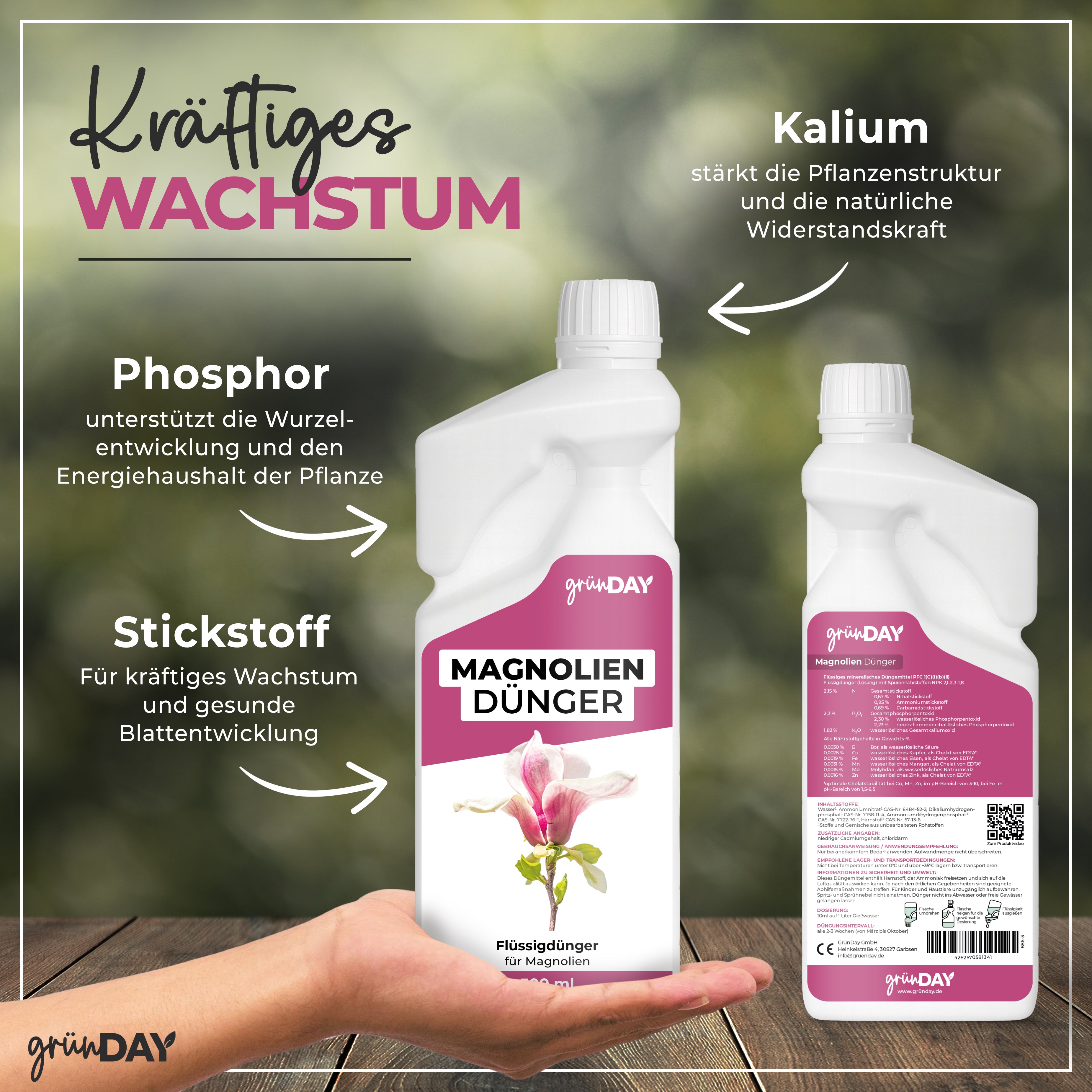 Gründay Magnoliendünger – Produktansicht 4