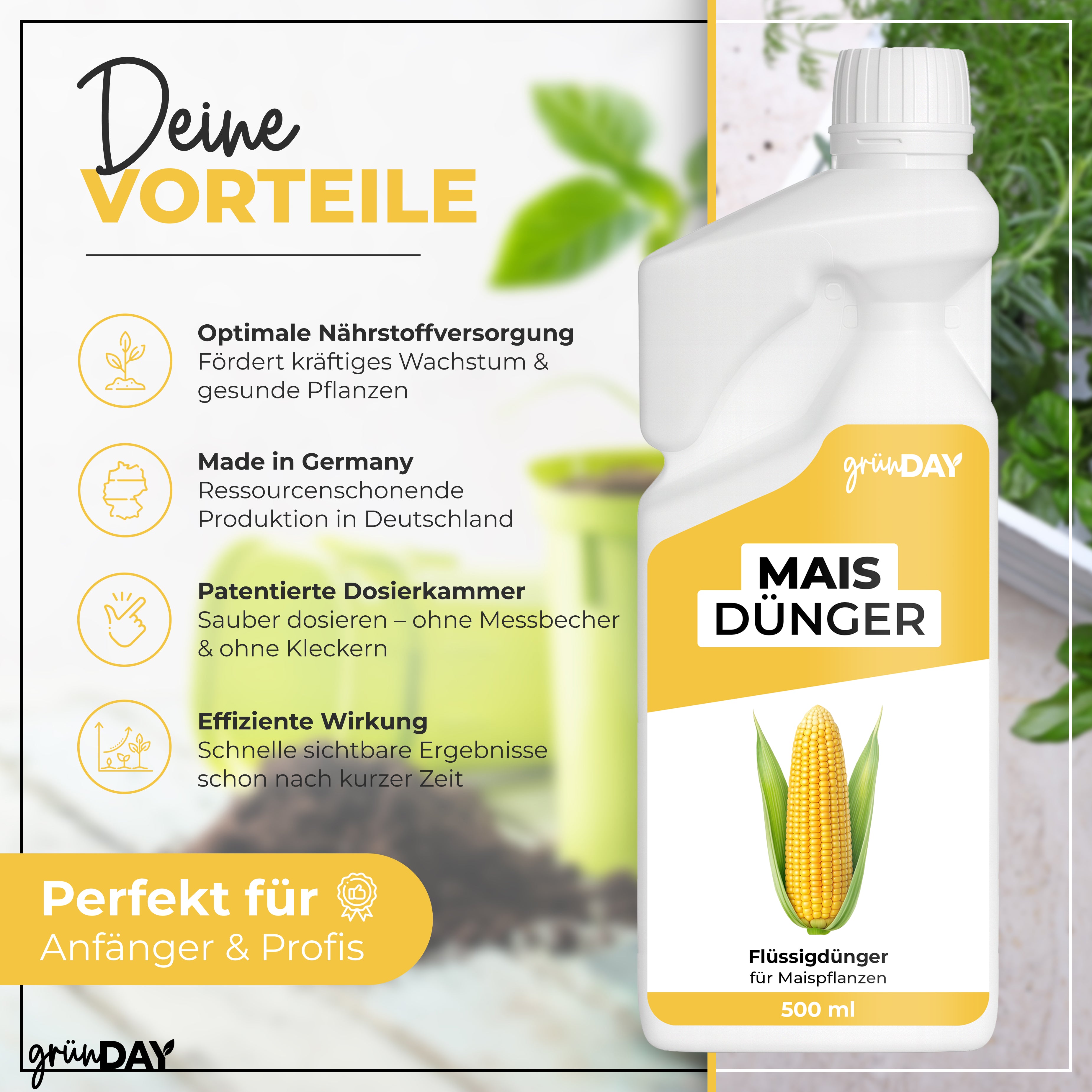 Gründay Maisdünger – Produktansicht 2