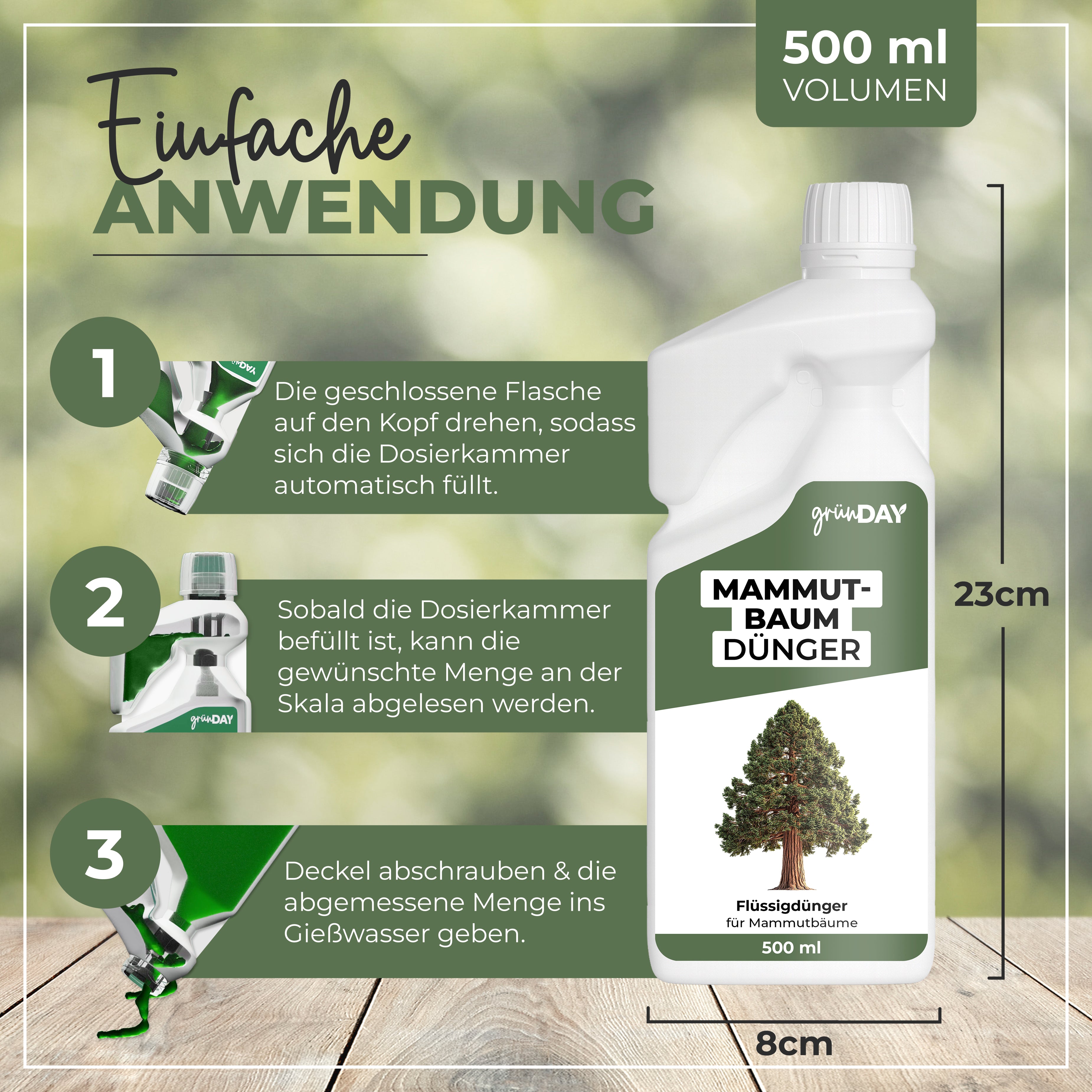 Gründay Mammutbaumdünger – Produktansicht 3