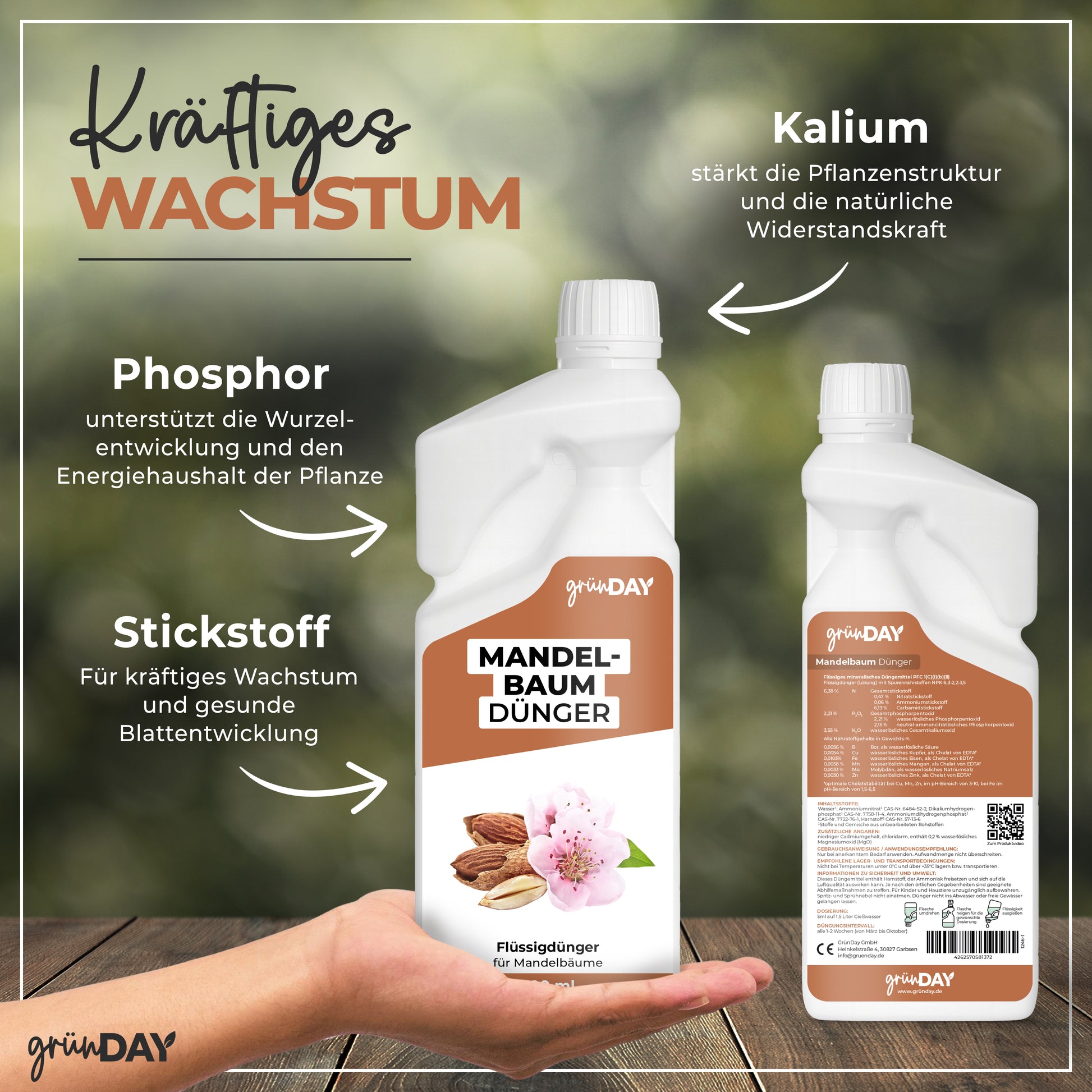 Gründay Mandelbaum Dünger – Produktansicht 4