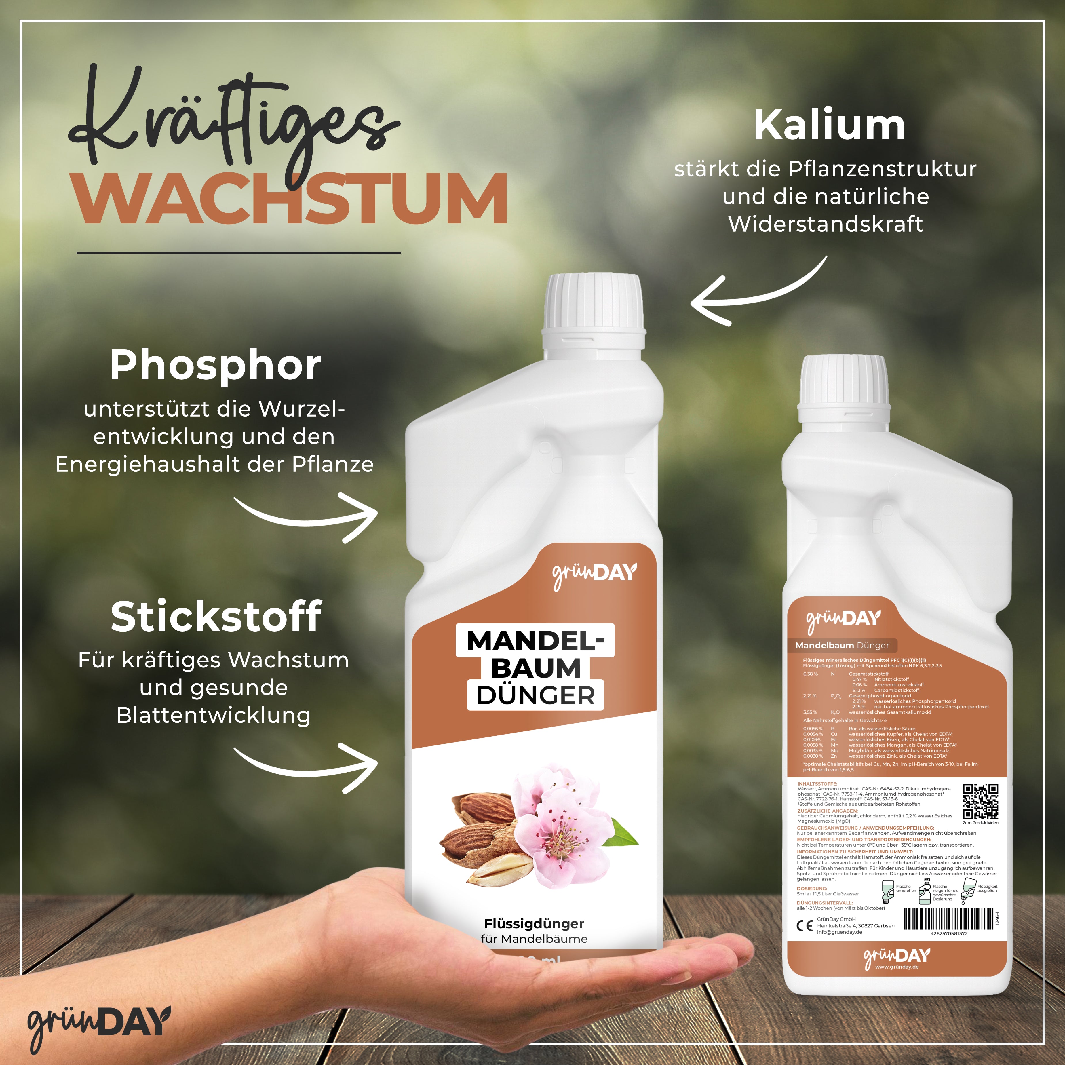 Gründay Mandelbaum Dünger – Produktansicht 4