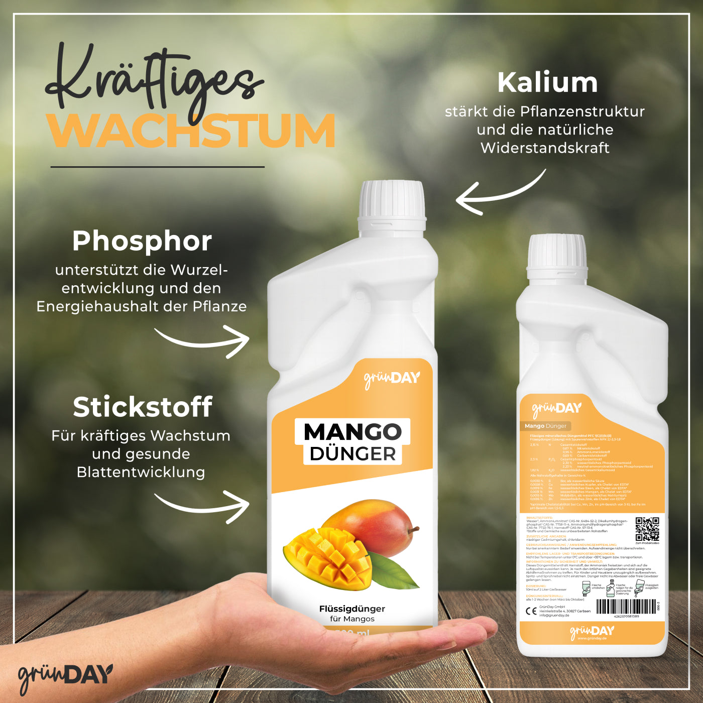 Gründay Mangodünger – Produktansicht 4