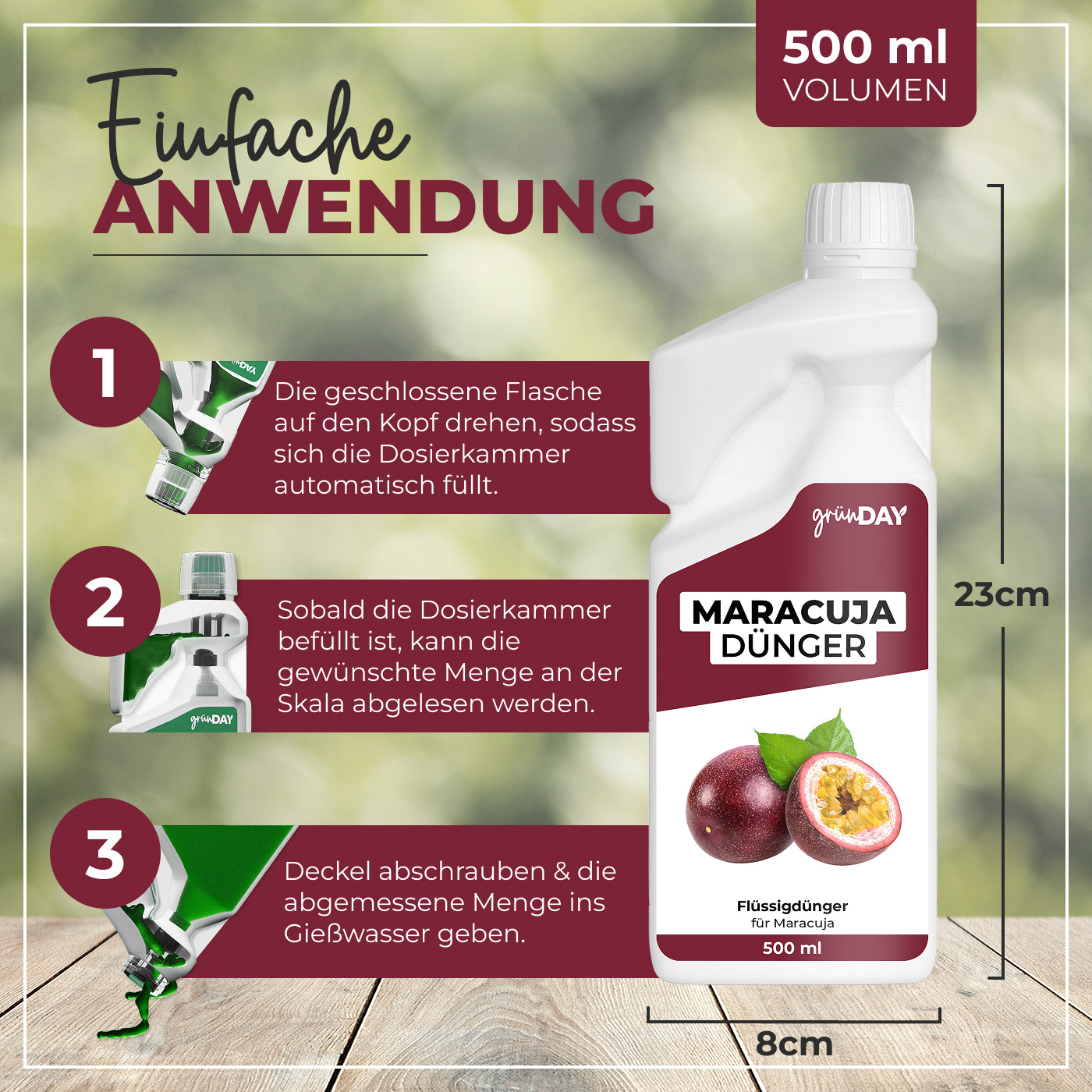Gründay Maracujadünger – Produktansicht 3