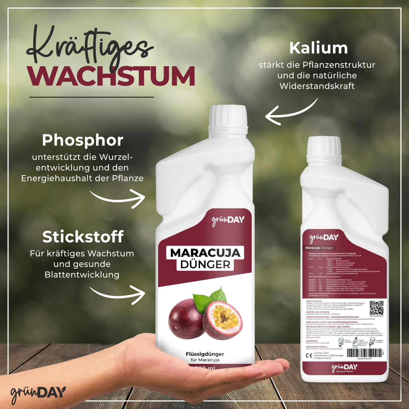 Gründay Maracujadünger – Produktansicht 4