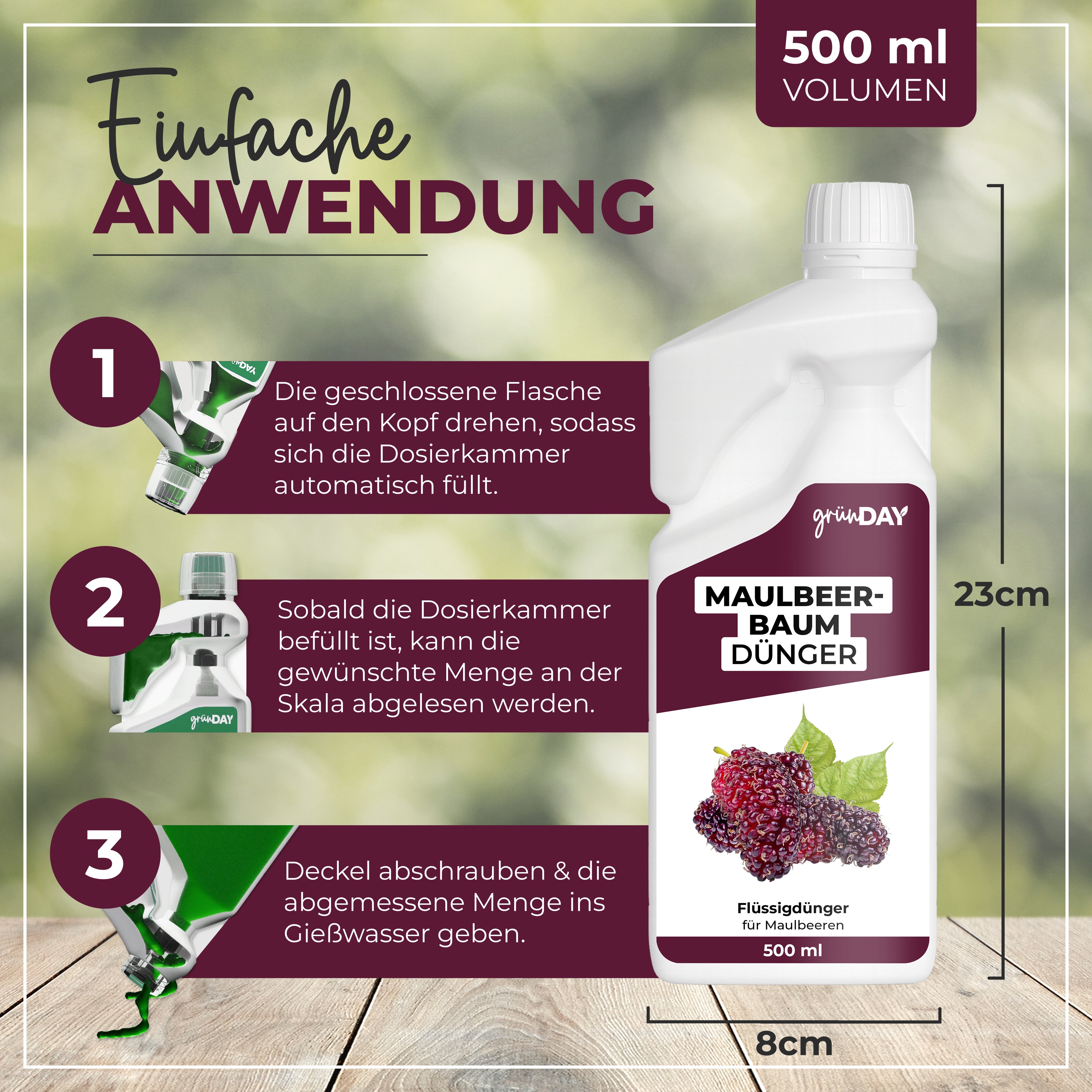 Gründay Maulbeerbaumdünger – Produktansicht 3