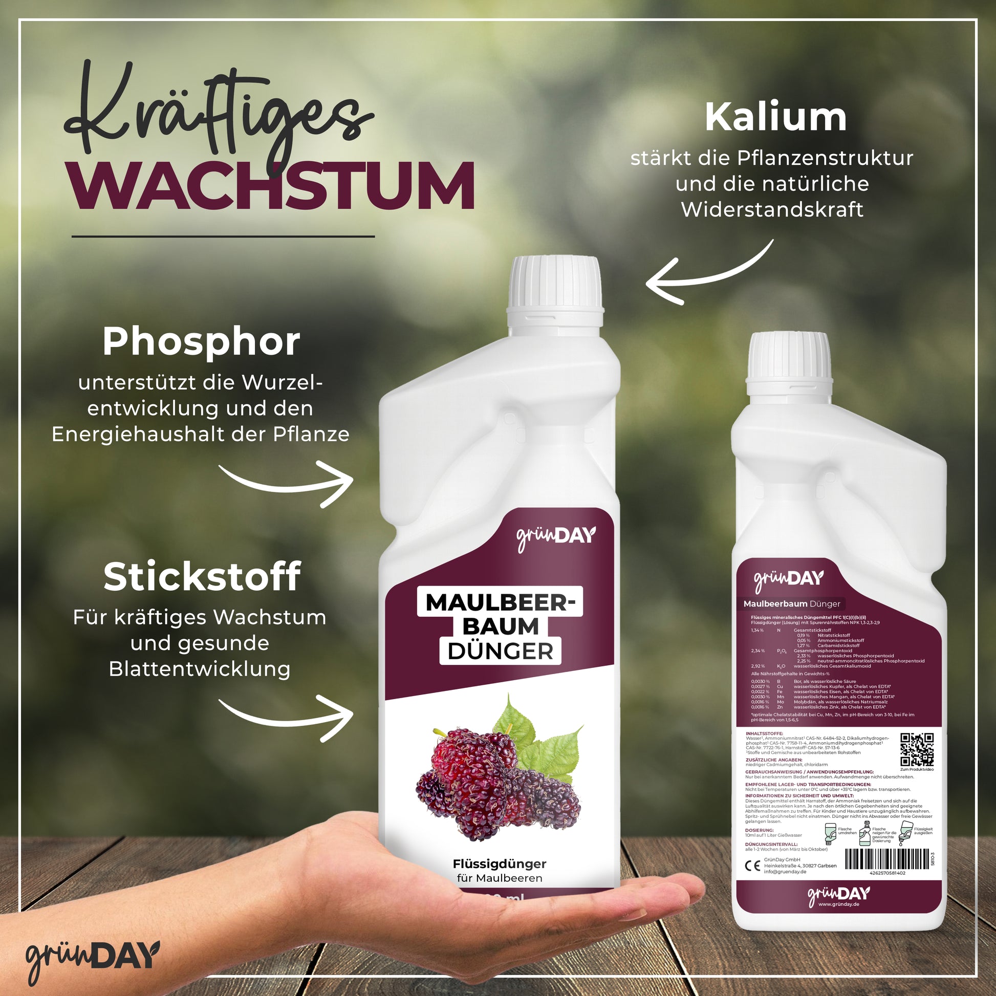 Gründay Maulbeerbaumdünger – Produktansicht 4