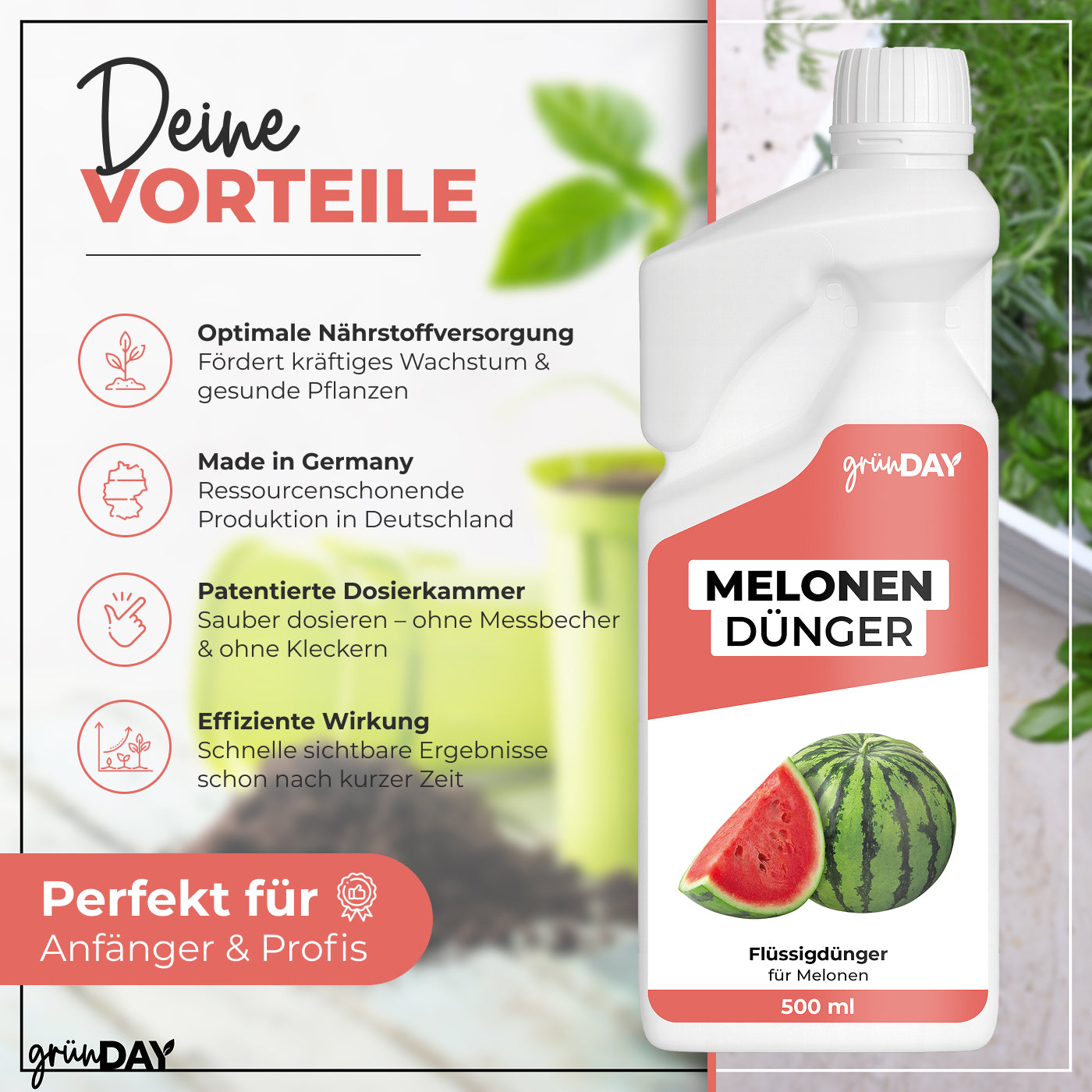 Gründay Melonendünger – Produktansicht 2