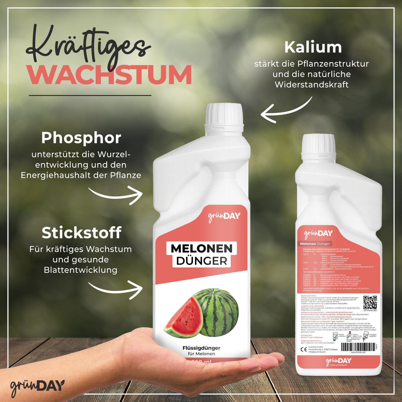 Gründay Melonendünger – Produktansicht 4