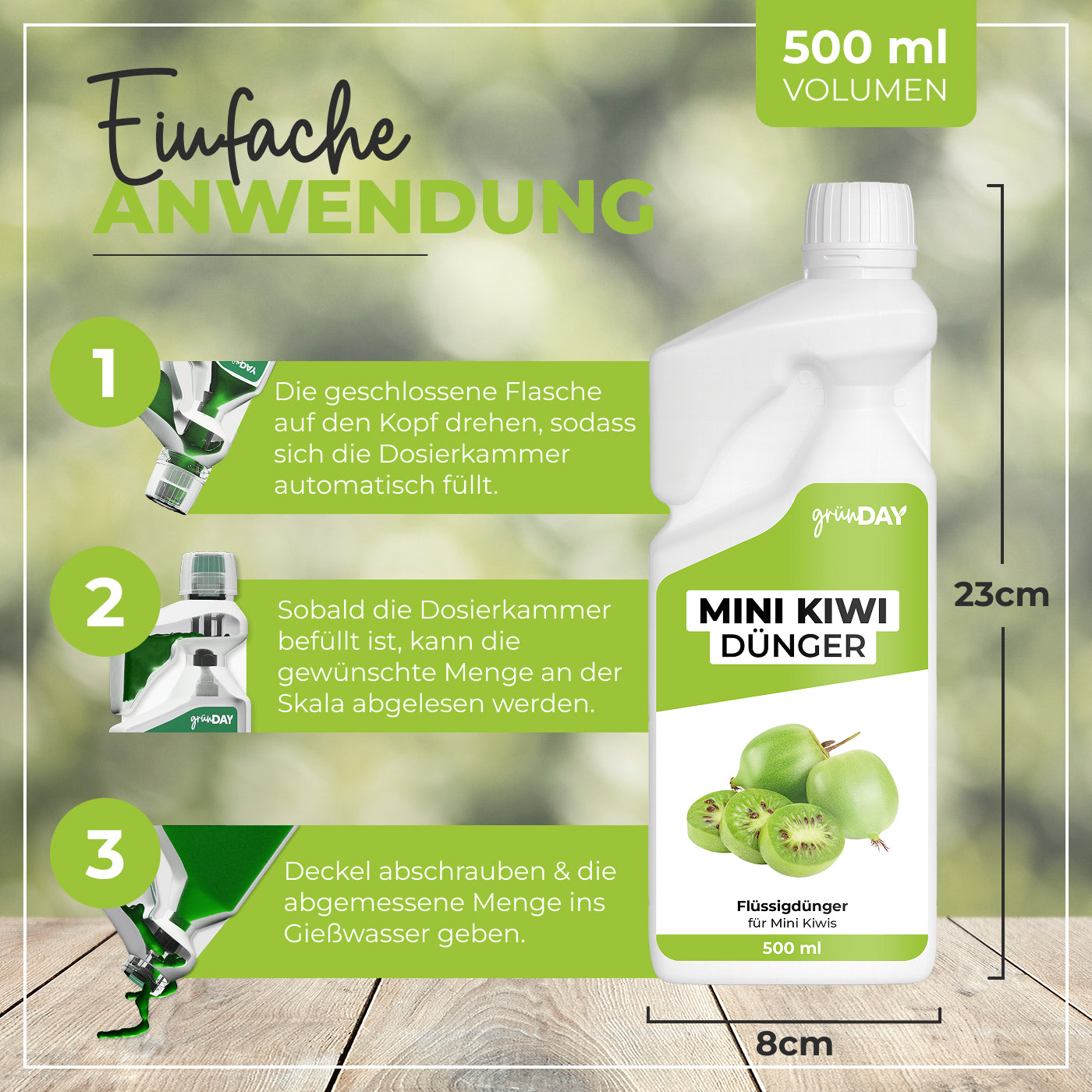 Gründay Mini Kiwi Dünger – Produktansicht 3