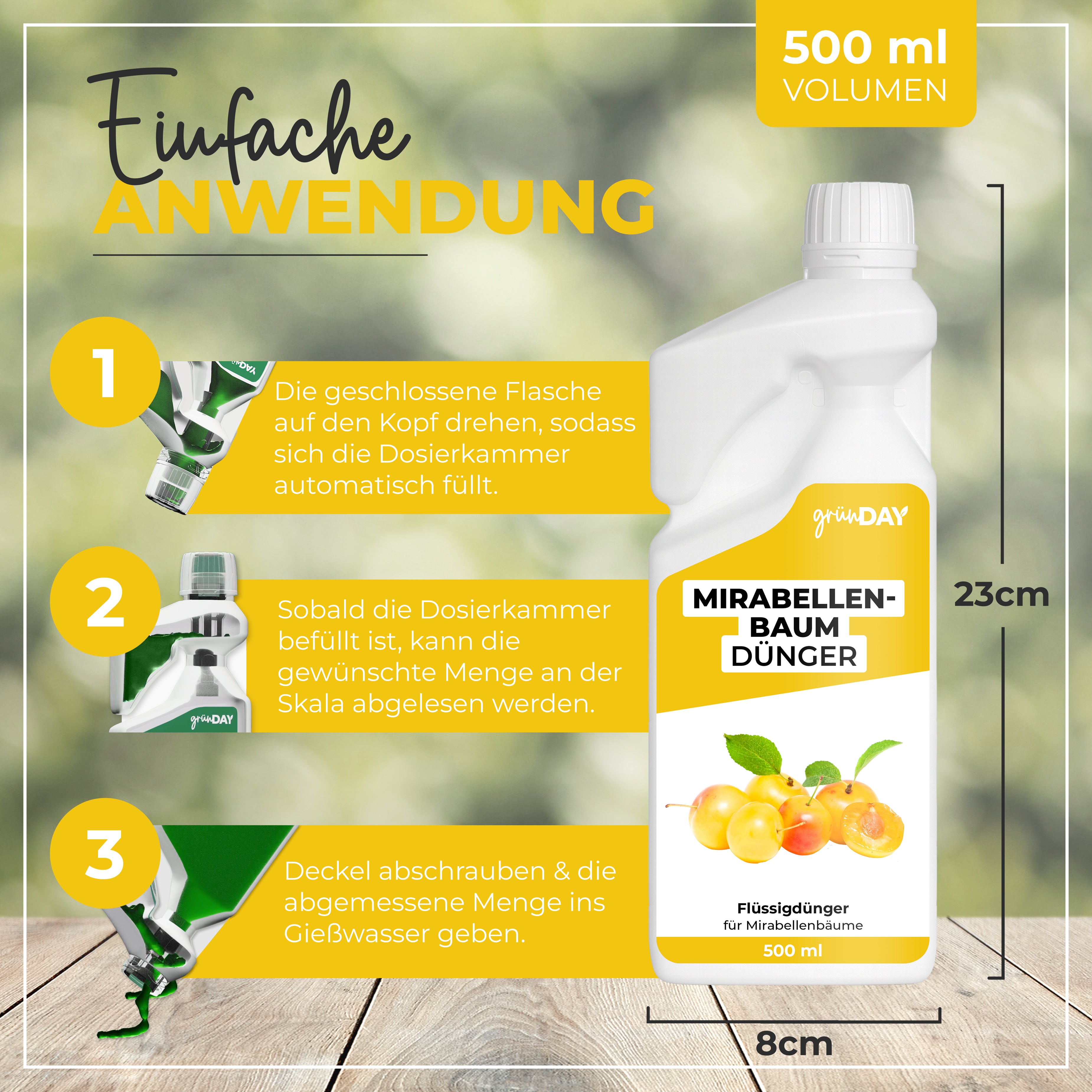 Gründay Mirabellenbaum Dünger – Produktansicht 3